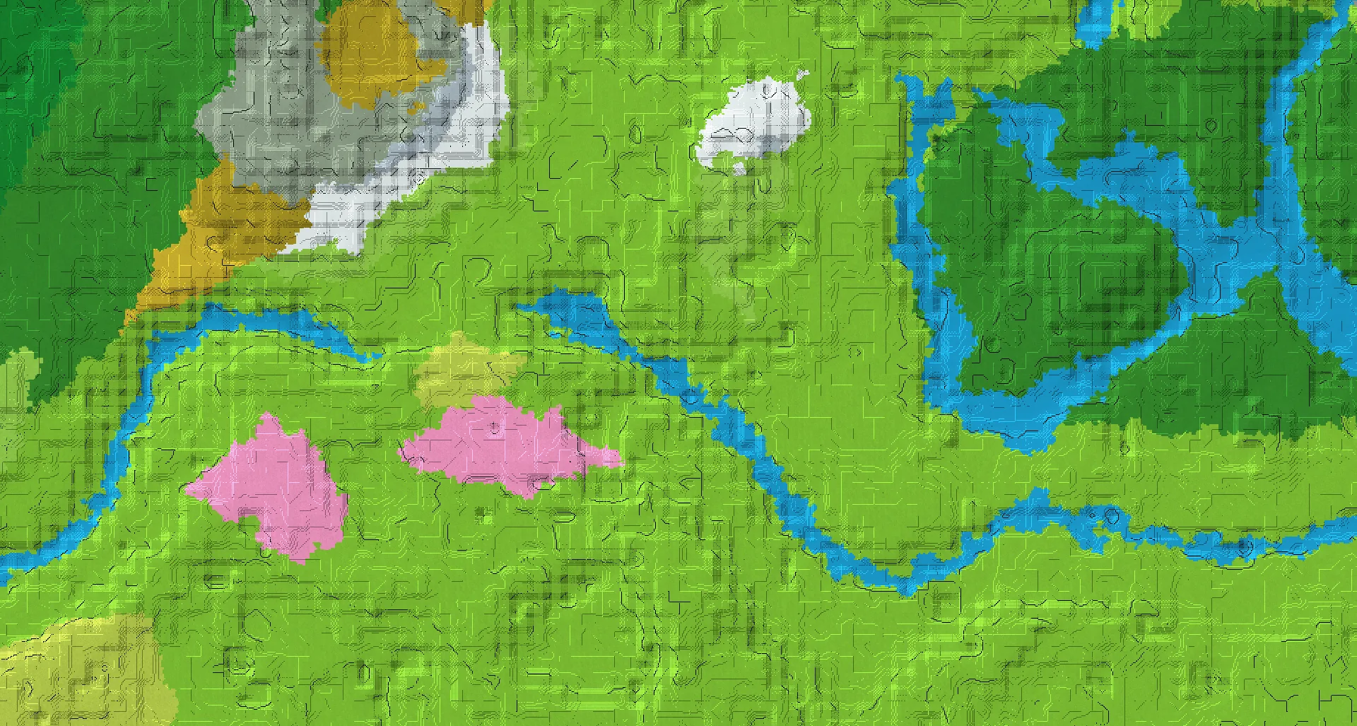 Seed map — Cherry Grove and Village from Plains at -224, 256
