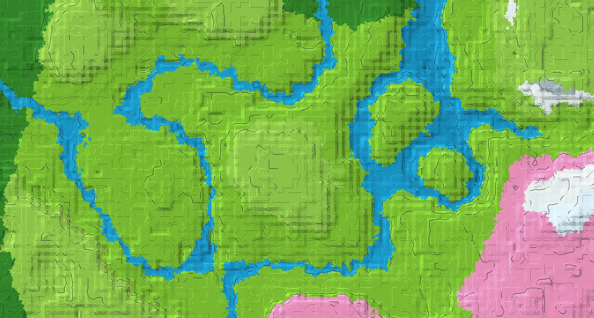 Seed map — Cherry Grove Routes from Plains