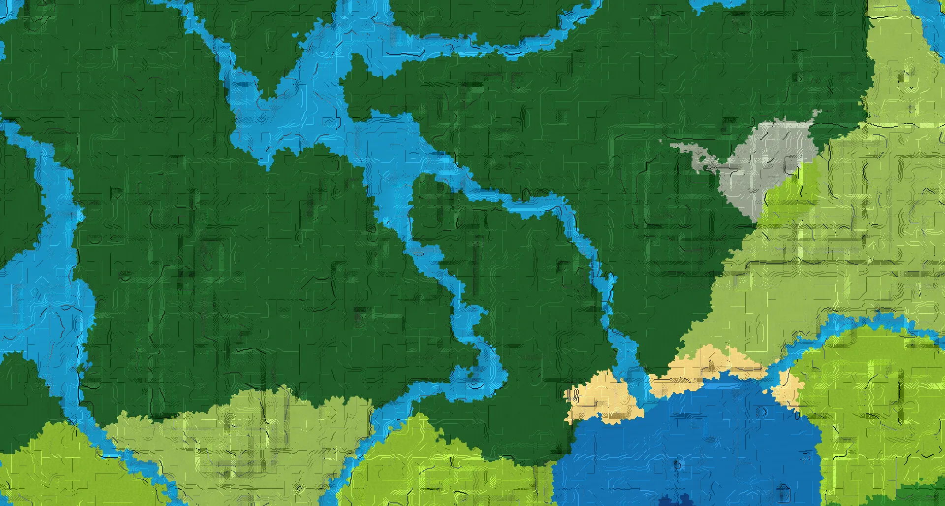 Seed map — Woodland Mansion North of a Plains Start