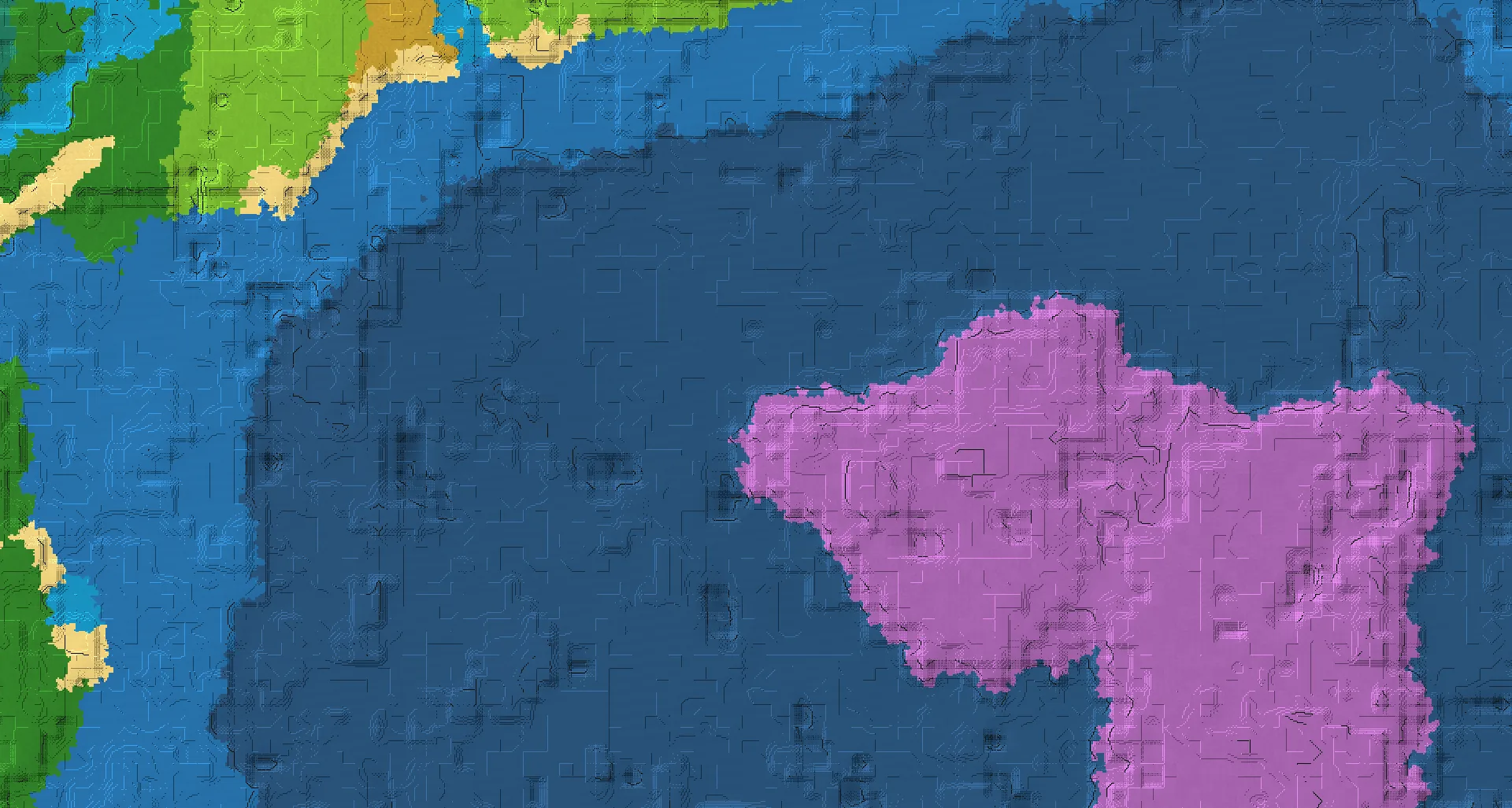 Seed map — Mushroom fields and Pillager outpost