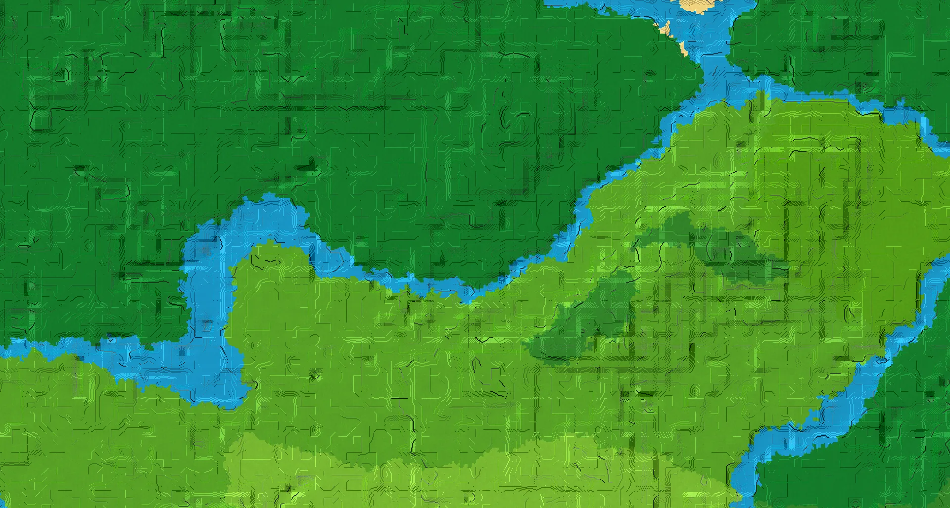 Seed map — Jungle Temple East of the Jungle Start with Ruined Portal