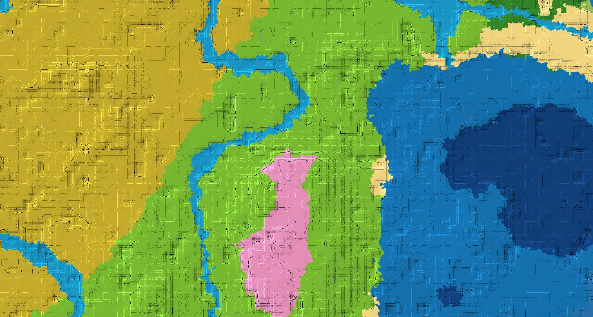 Seed map — Cherry Grove Start with Village