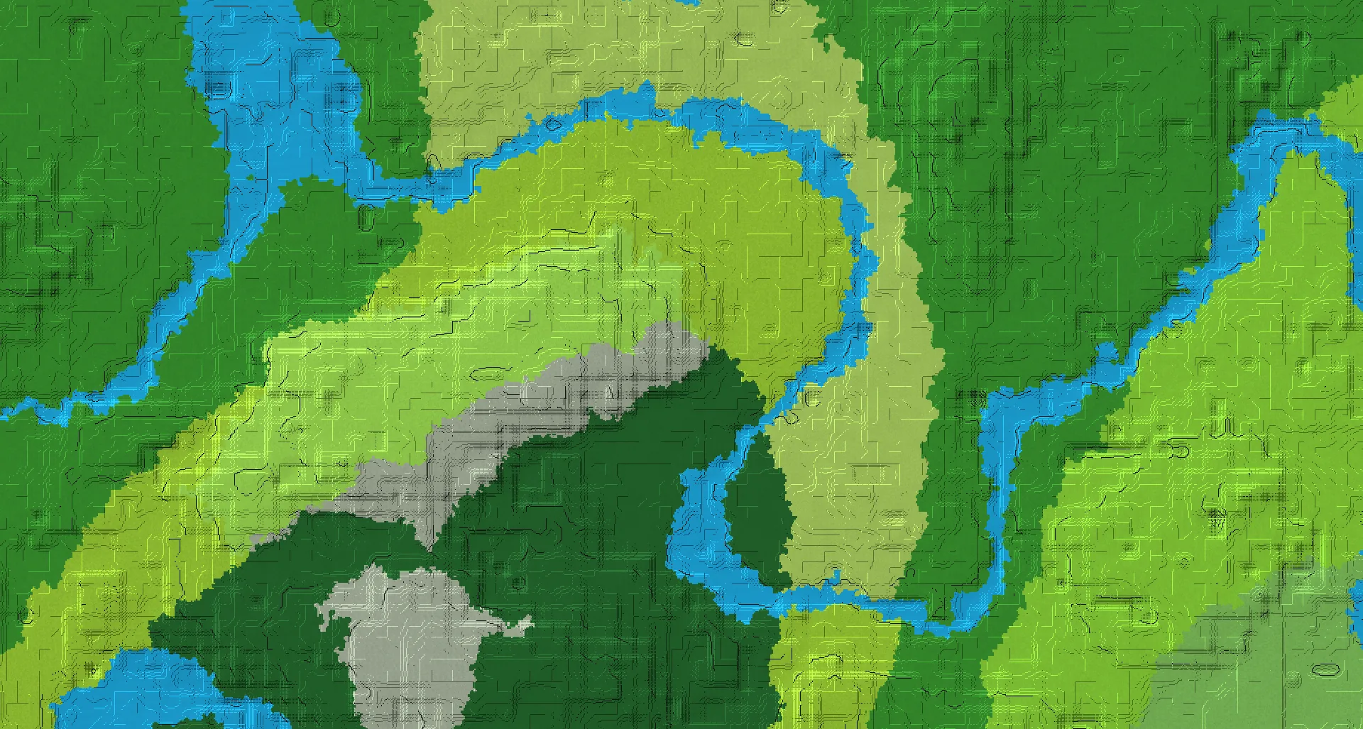 Seed map — Pale Garden South of a Birch Forest Start with Trial Chambers