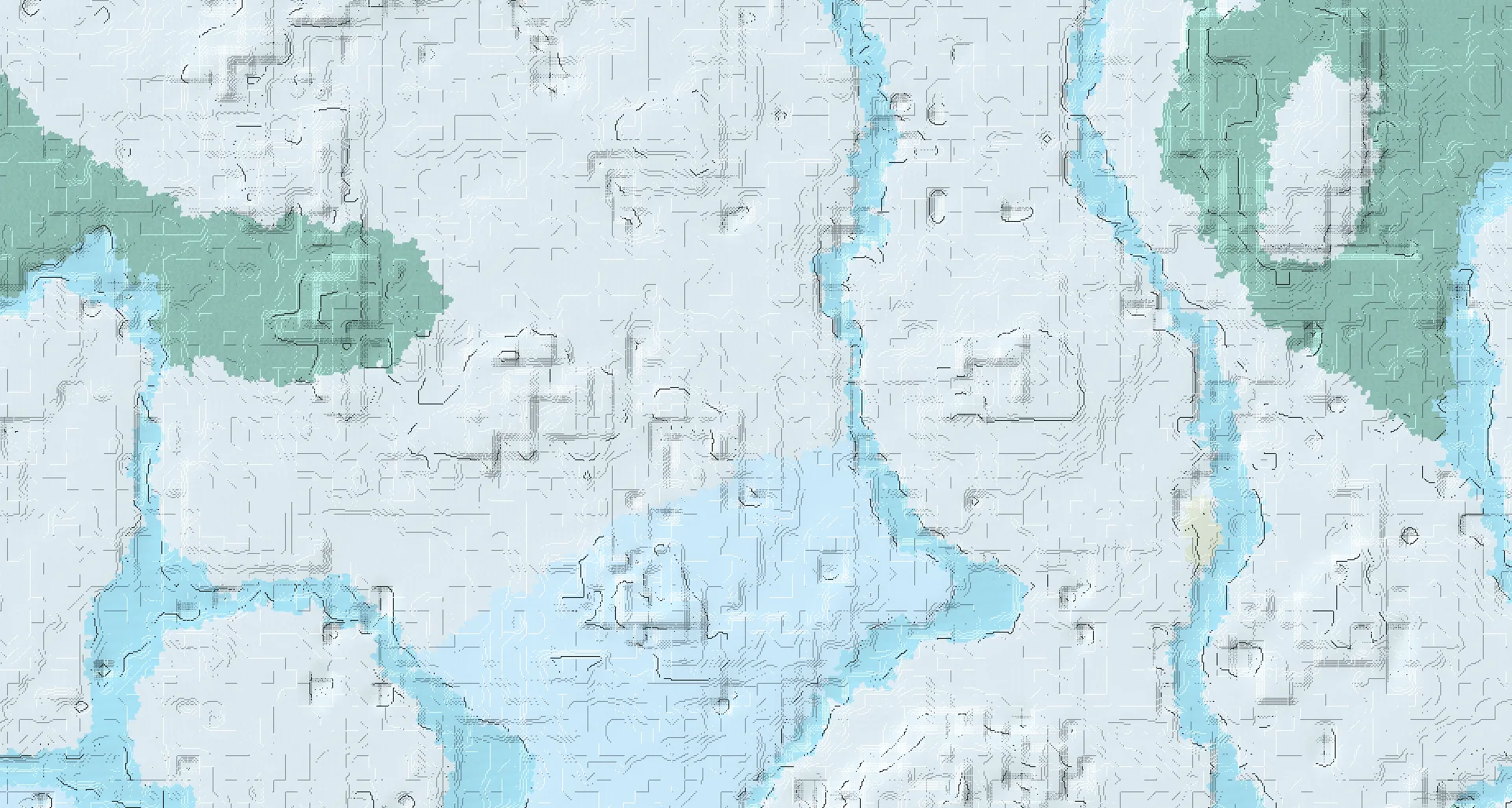 Seed map — Snowy village and Snowy village