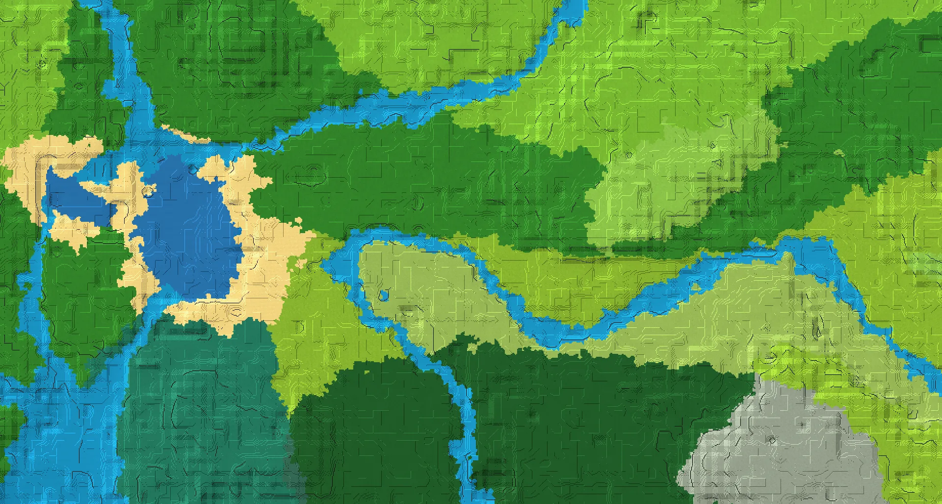 Seed map — River South of a Forest Start with Trial Chambers