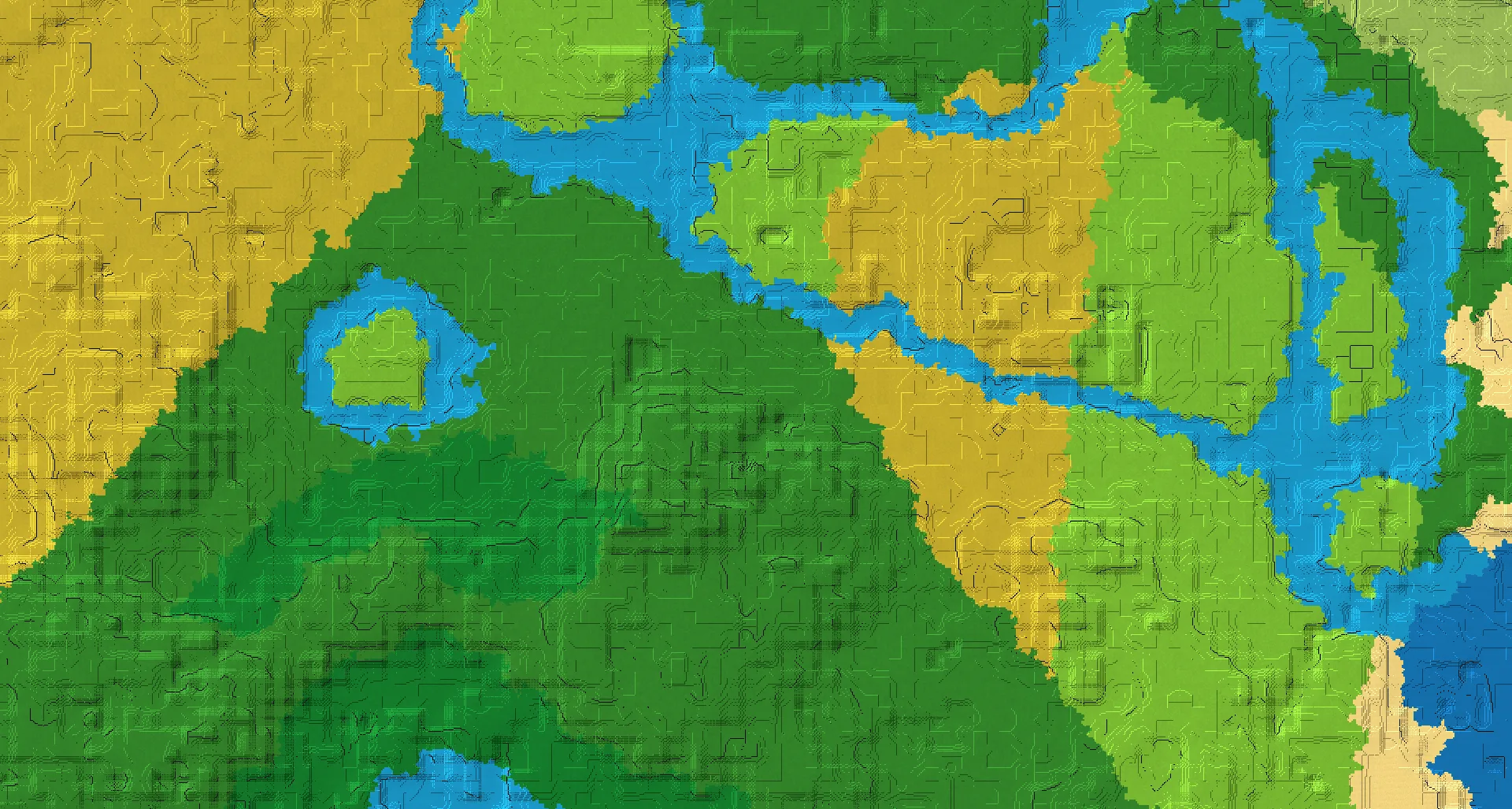 Seed map — Forest Start with Trial Chambers with Village