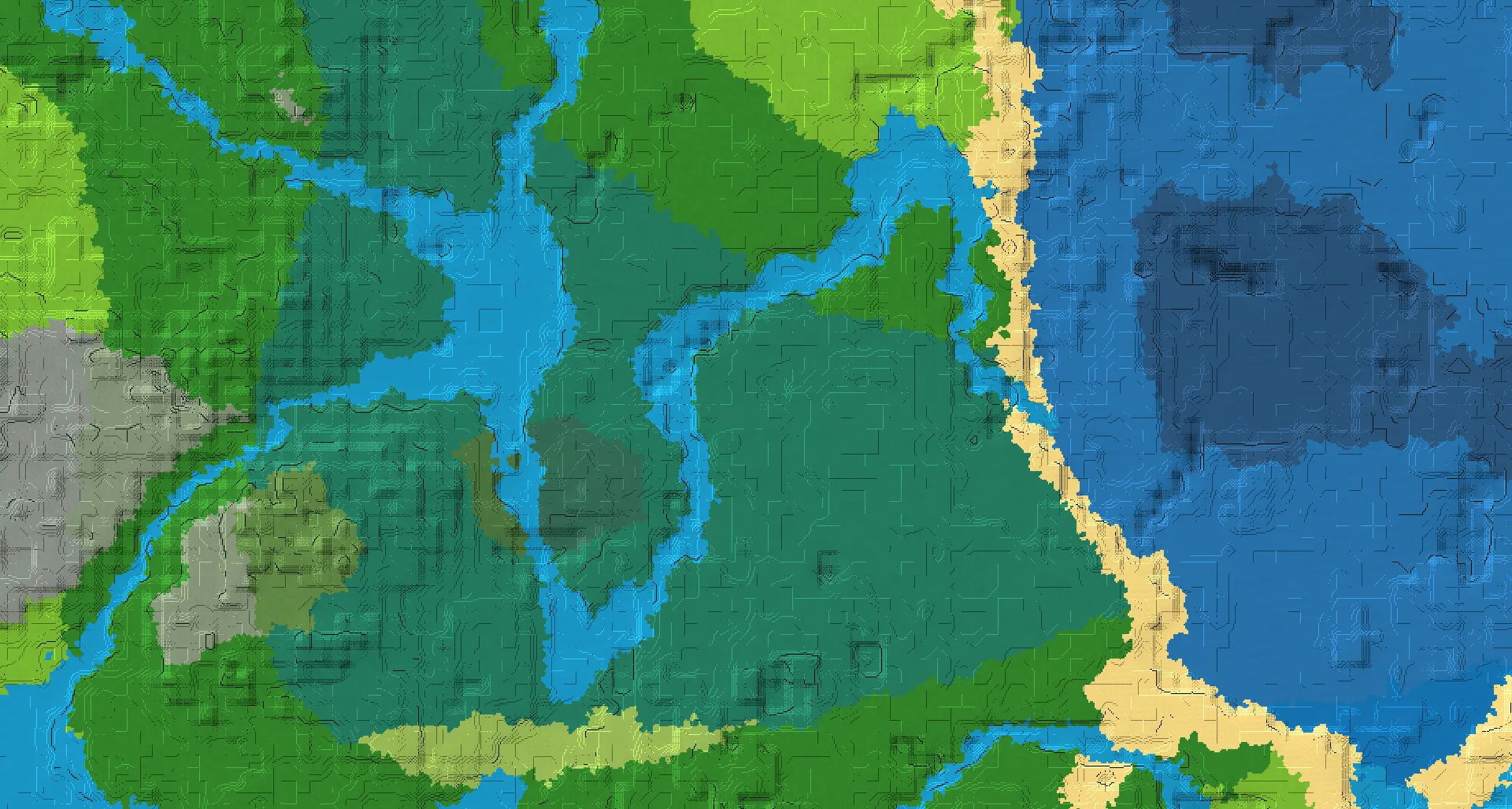 Seed map — Taiga Start with Trial Chambers
