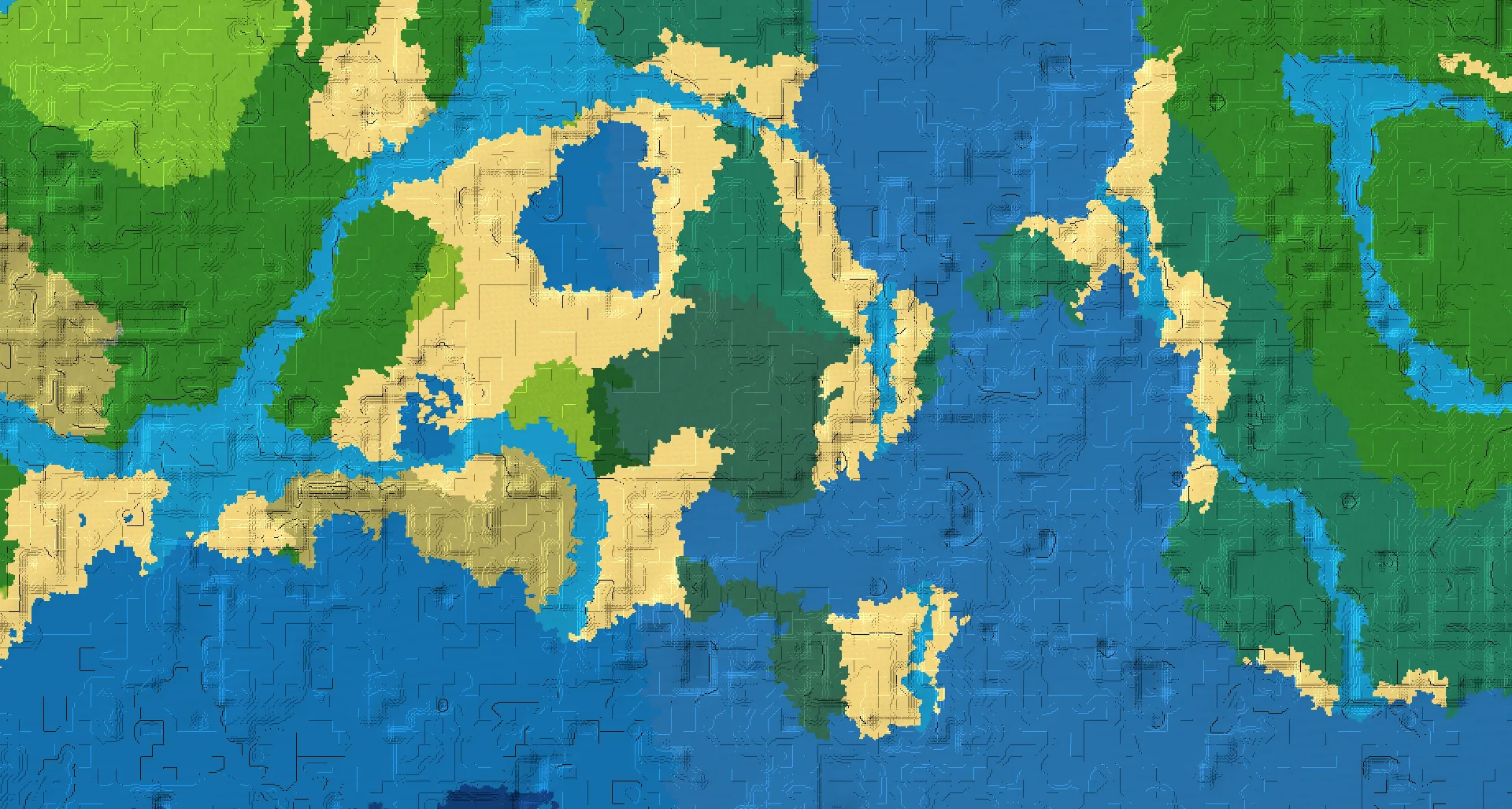 Seed map — Old Growth Spruce Taiga Start with Ruined Portal with Ocean Monument