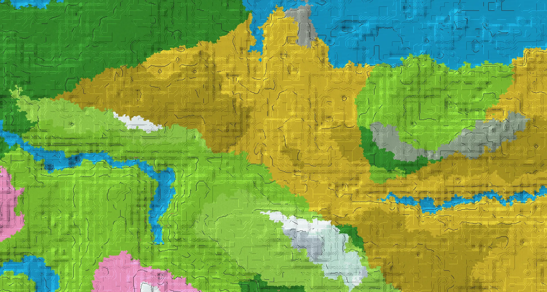 Seed map — Savanna Start with Ruined Portal with Ancient City
