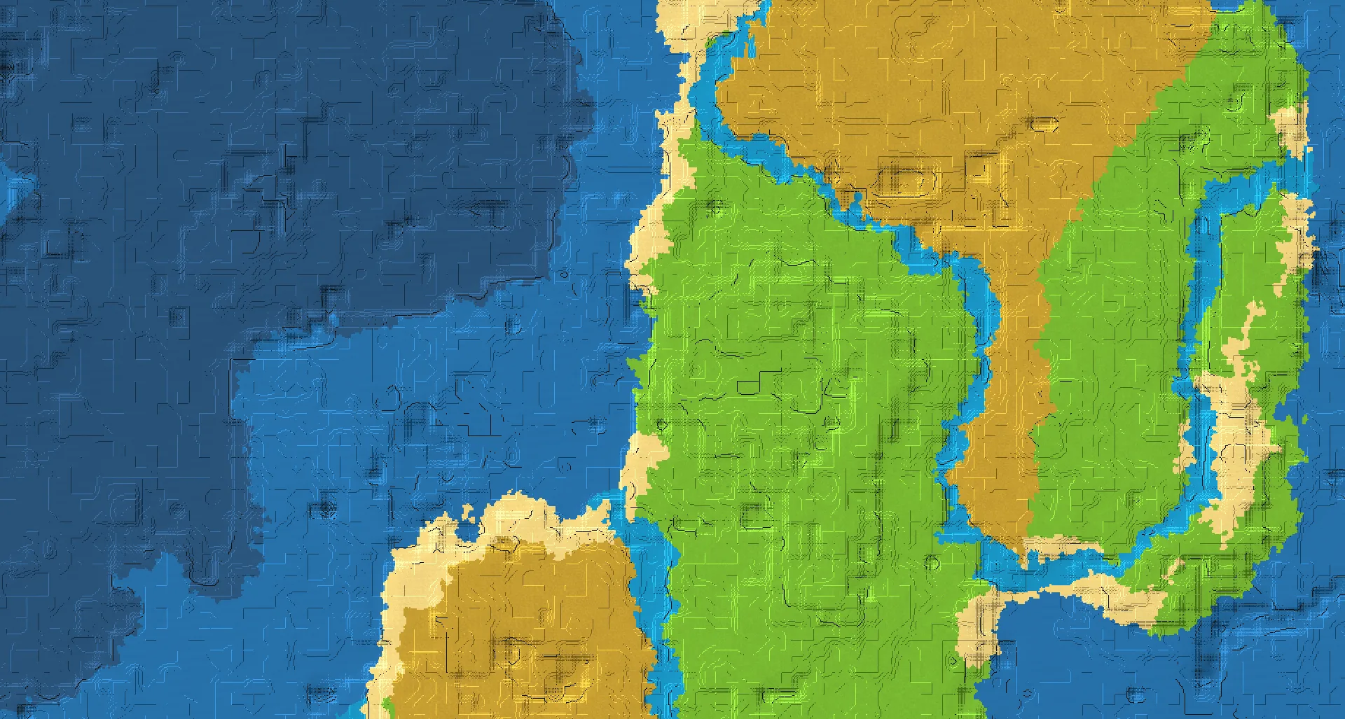 Seed map — Pillager Outpost South of a Plains Start with Ruined Portal