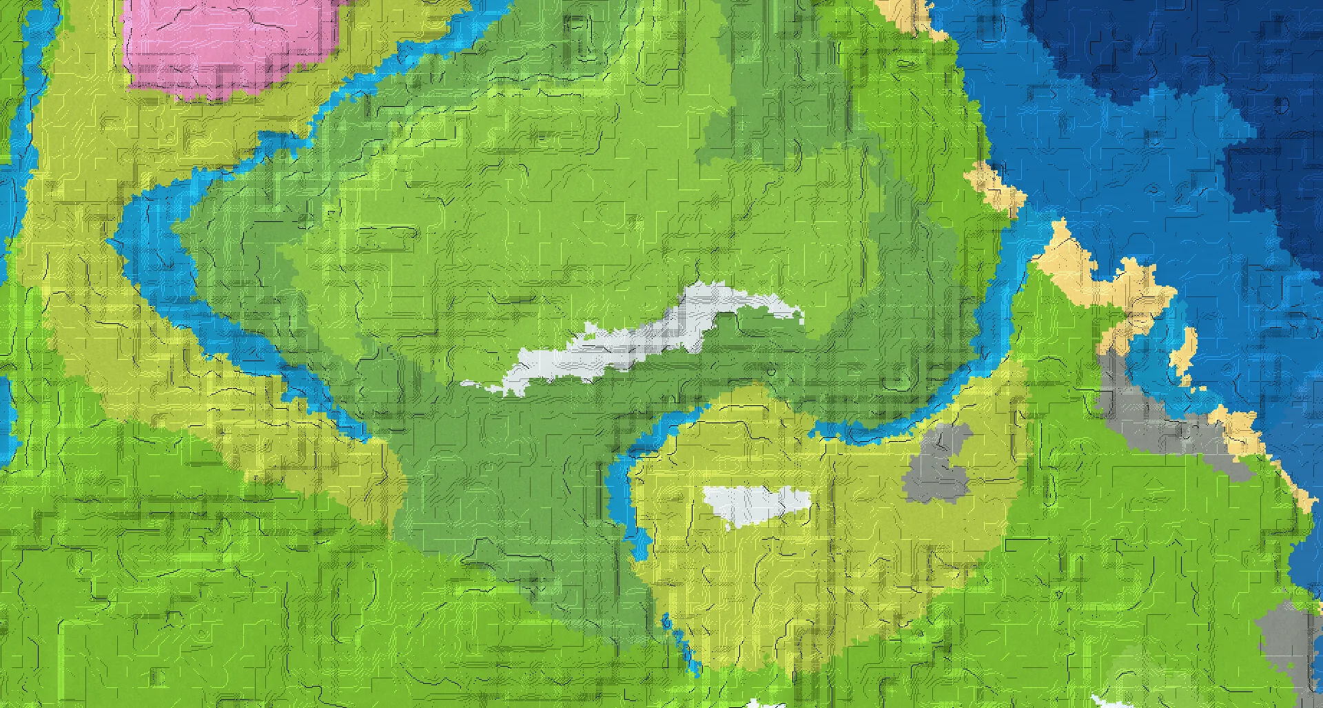 Seed map — Flower Forest South of a Meadow Start