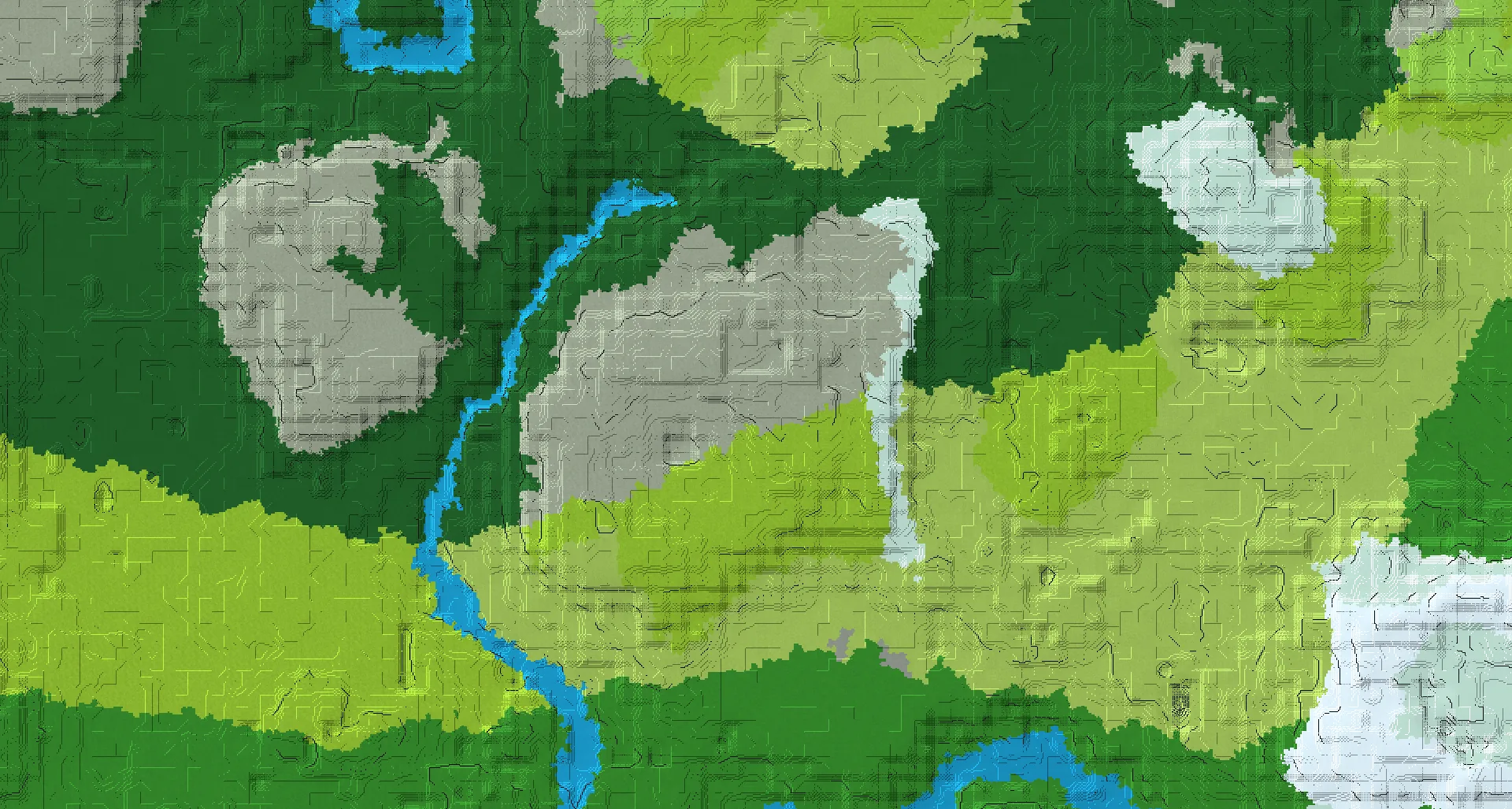 Seed map — Woodland Mansion and Pale Garden from Meadow