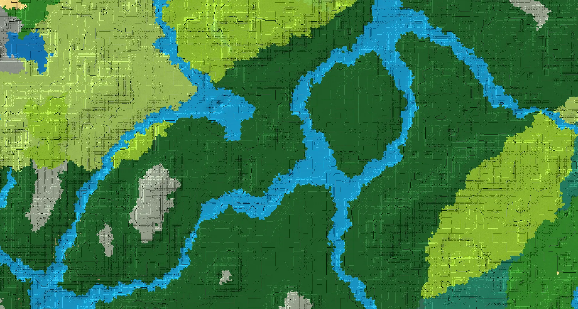 Seed map — Trial Chambers Southeast of a Birch Forest Start