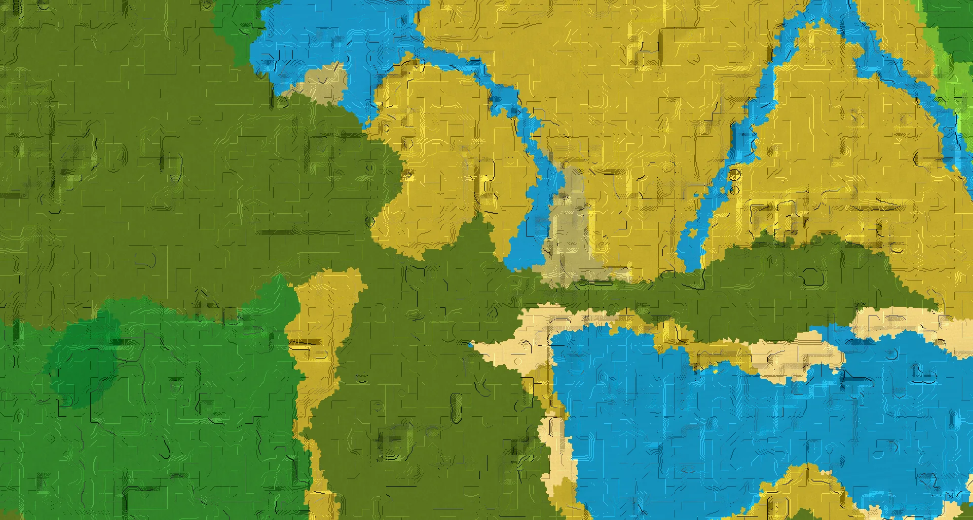Seed map — Mangrove Swamp Southwest of a Savanna Start