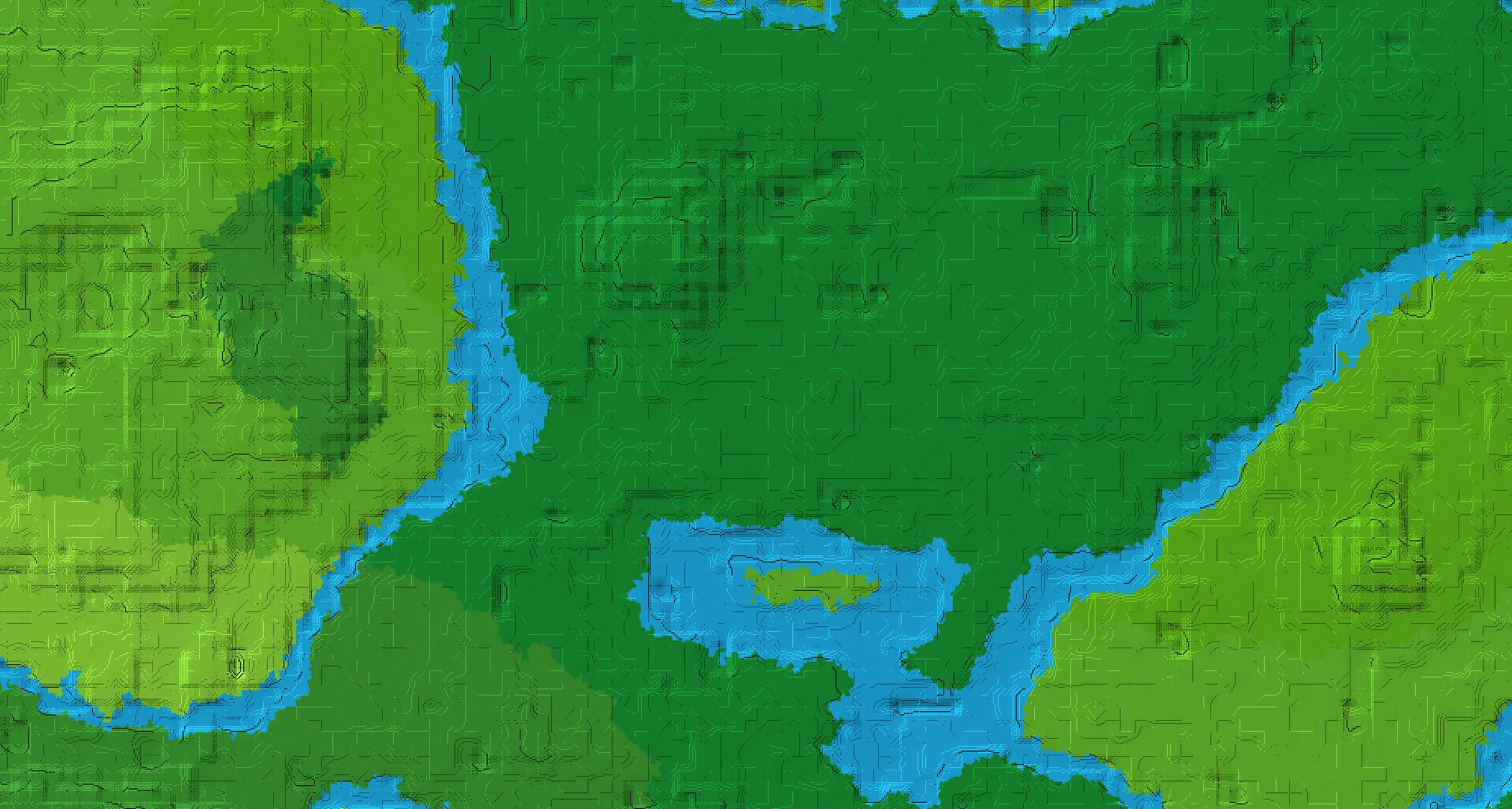 Seed map — Jungle Temple Southwest of the Bamboo Jungle Start