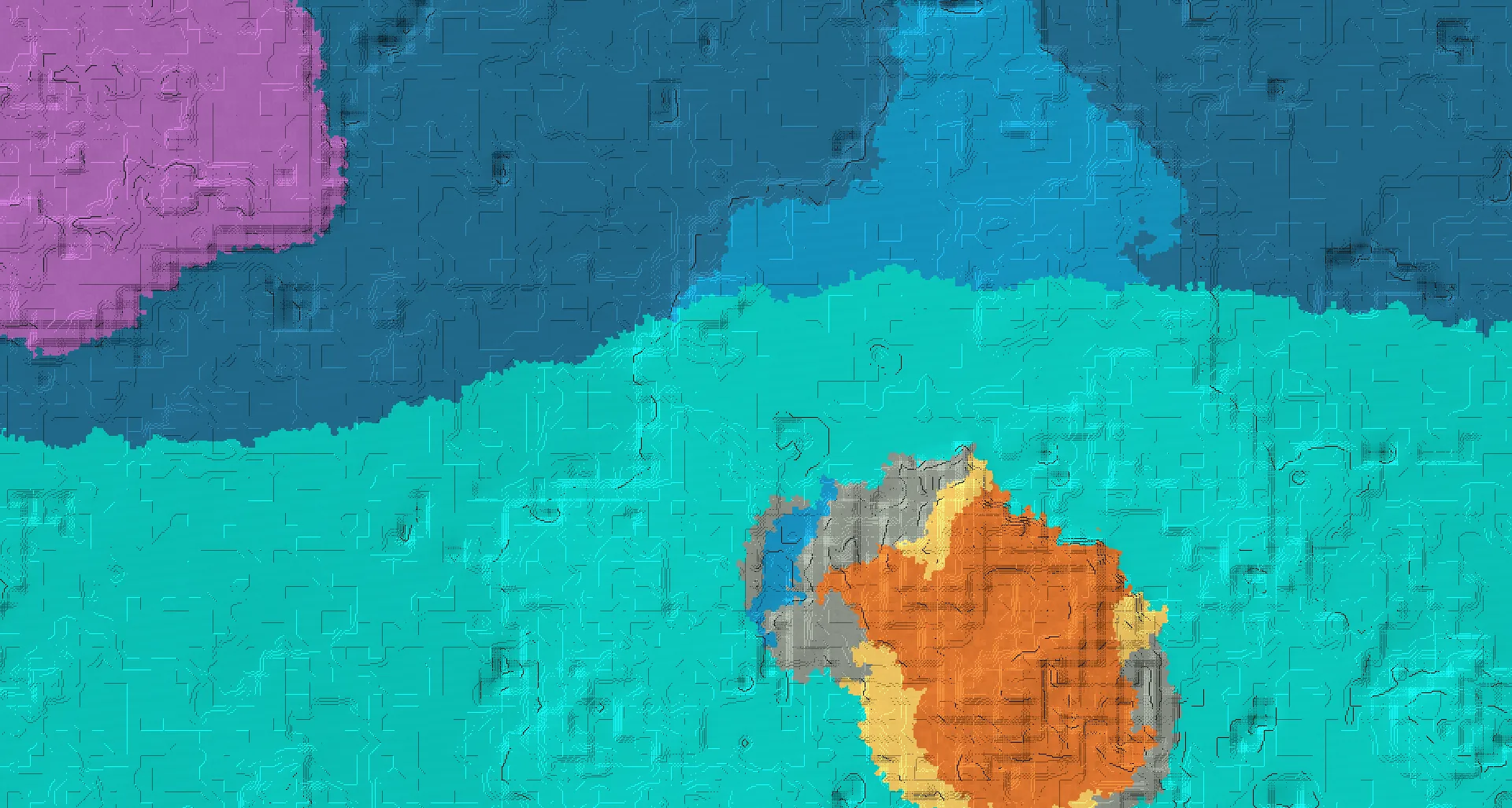 Seed map — Badlands Ocean Start with a Shipwreck