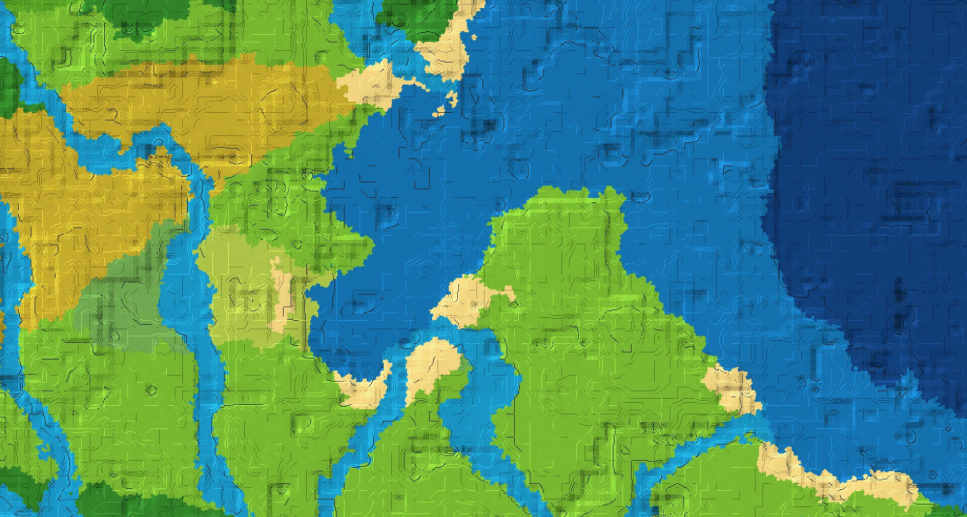 Seed map — Trial Chambers Southeast of a Savanna Start