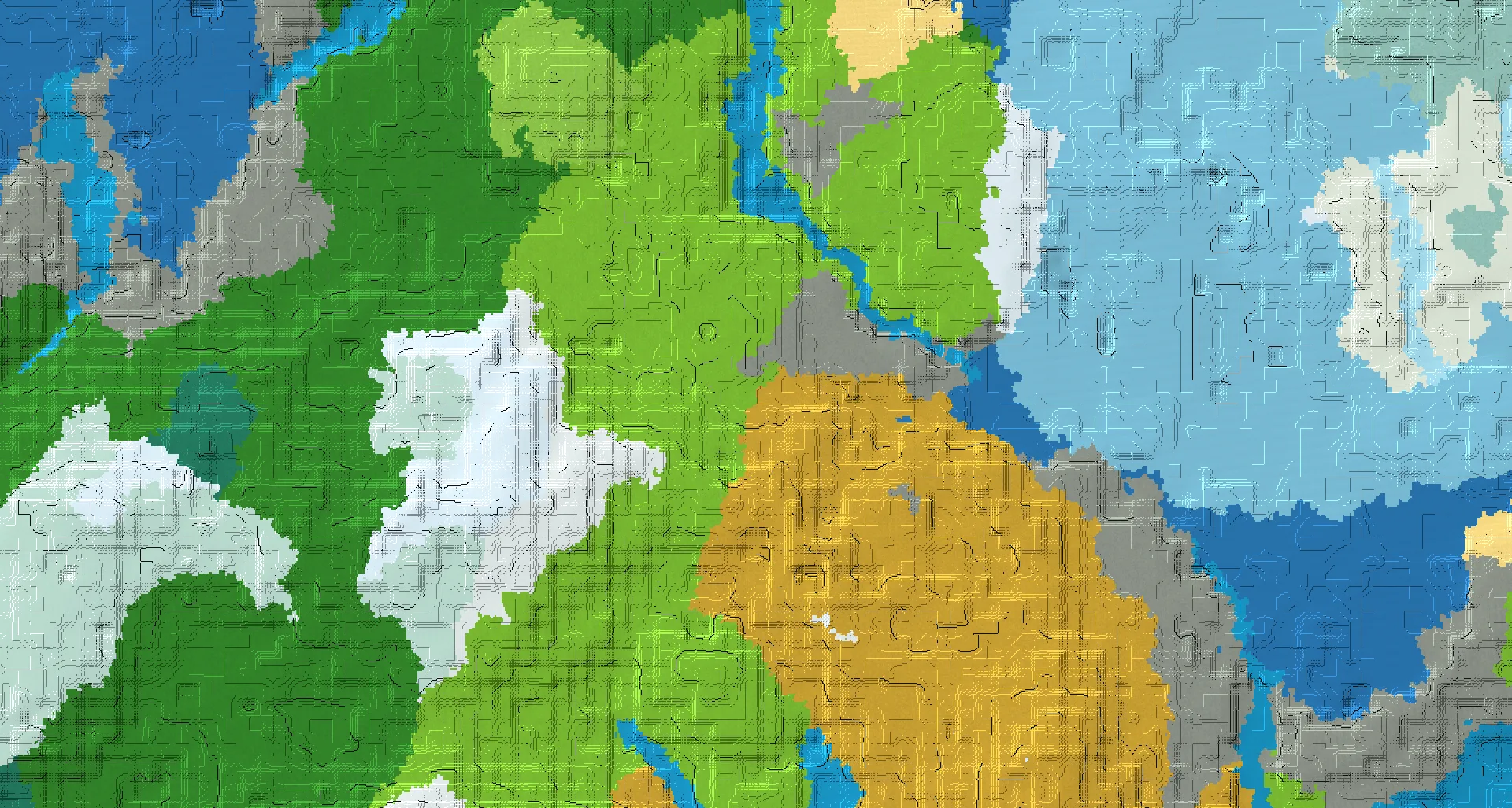 Seed map — Dappled Forest South of a Forest Start