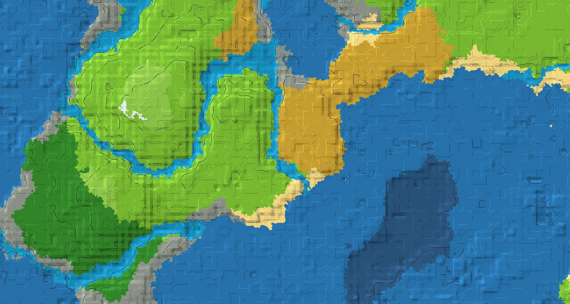 Seed map — Dappled Forest East of a Plains Start with Ruined Portal