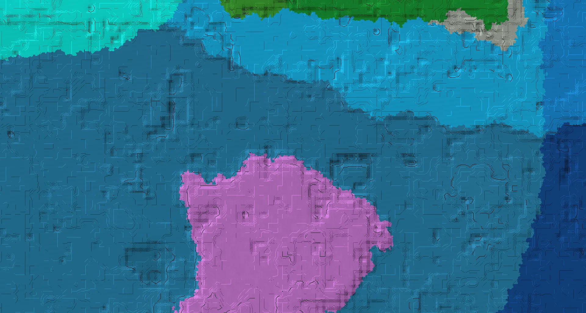 Seed map — Mushroom fields and Jungle temple