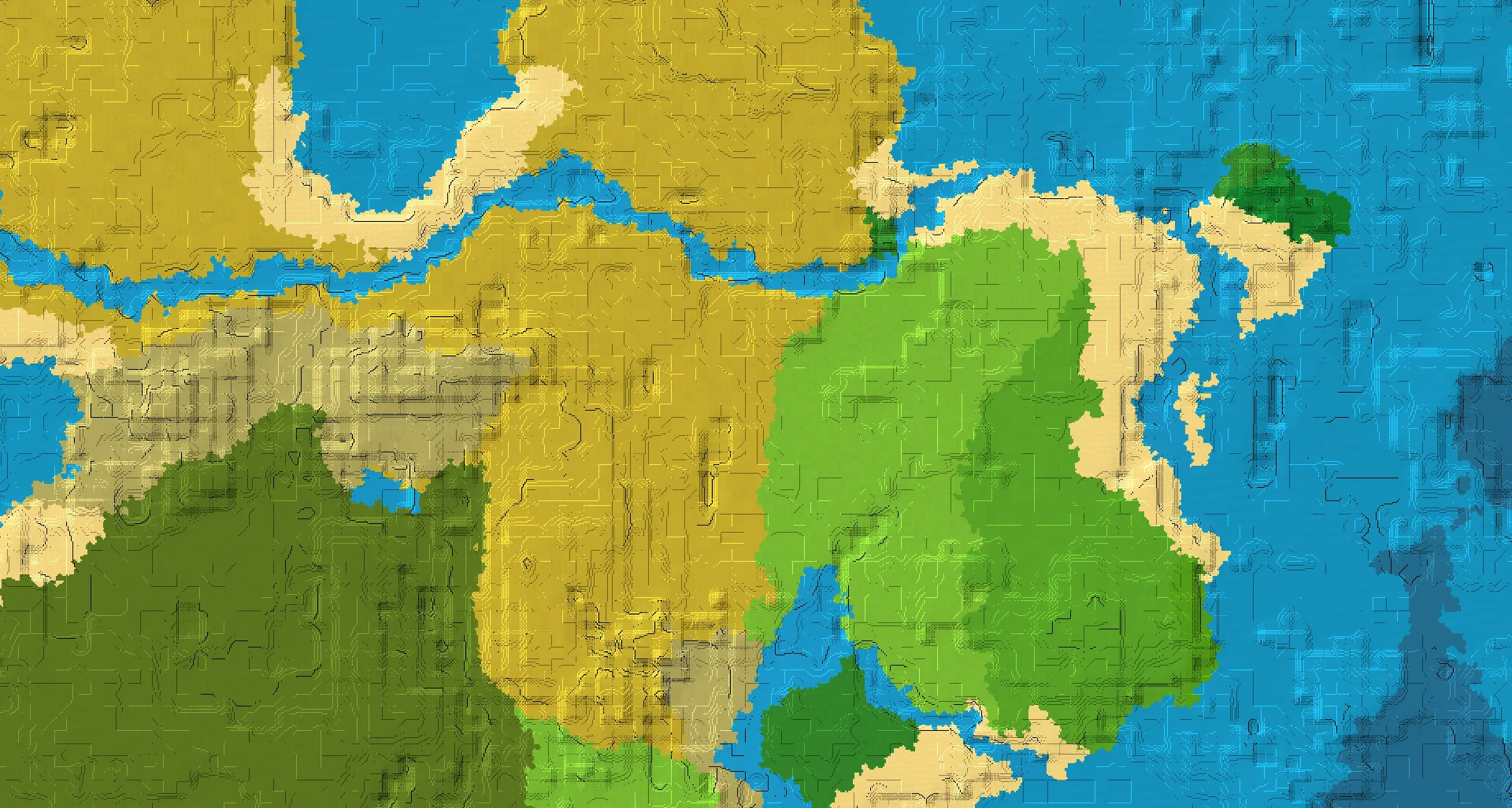 Seed map — Savanna Village and Trial Chambers