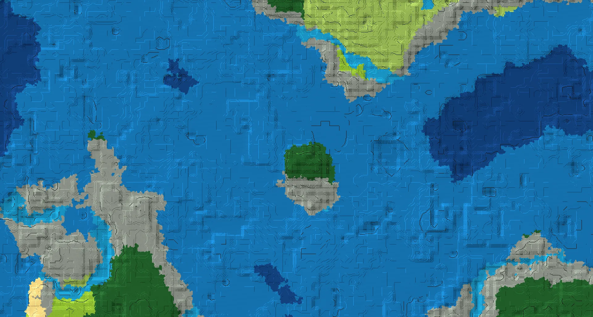 Seed map — Mansion ocean island