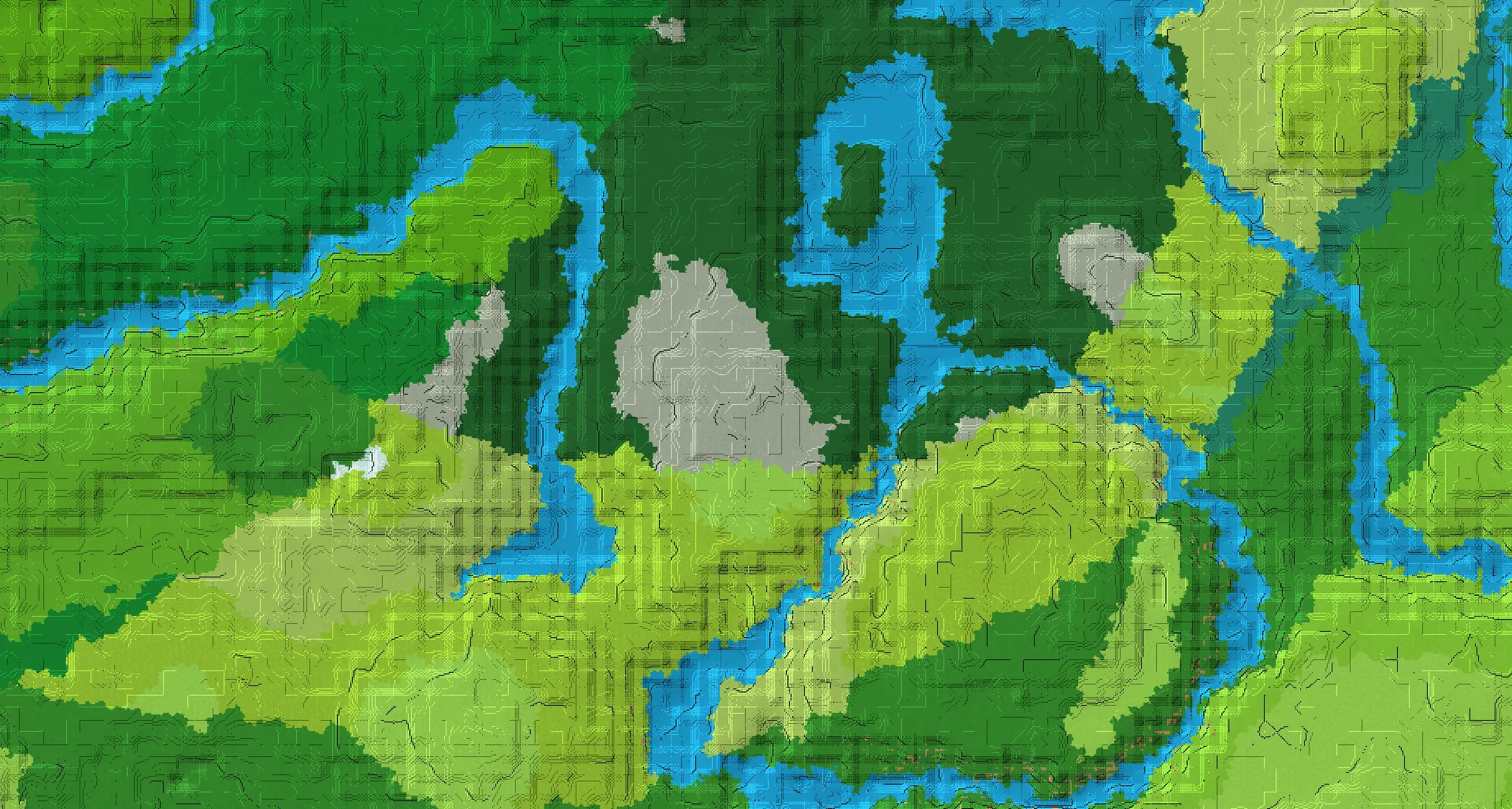 Seed map — Pale Garden Mansion from Bamboo Jungle