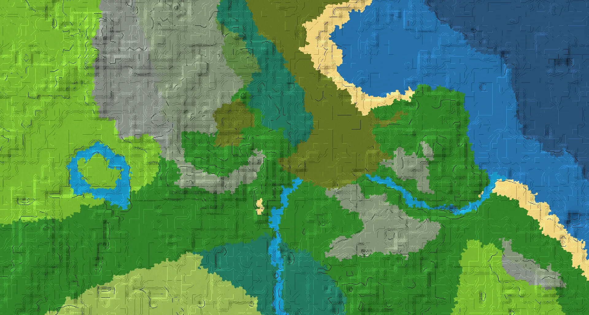 Seed map — Swamp East of a Forest Start with Ruined Portal