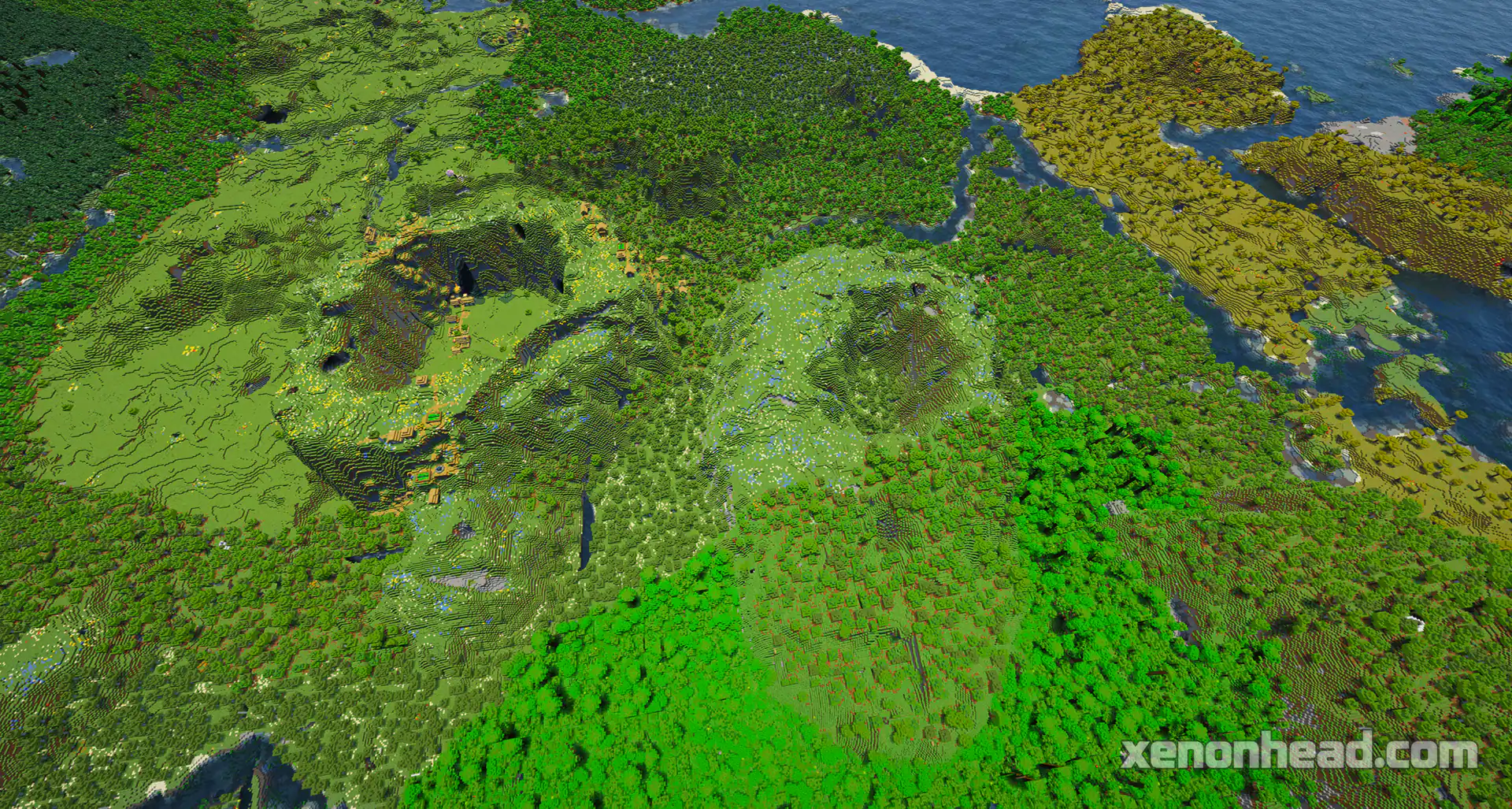 3 villages meadow crater