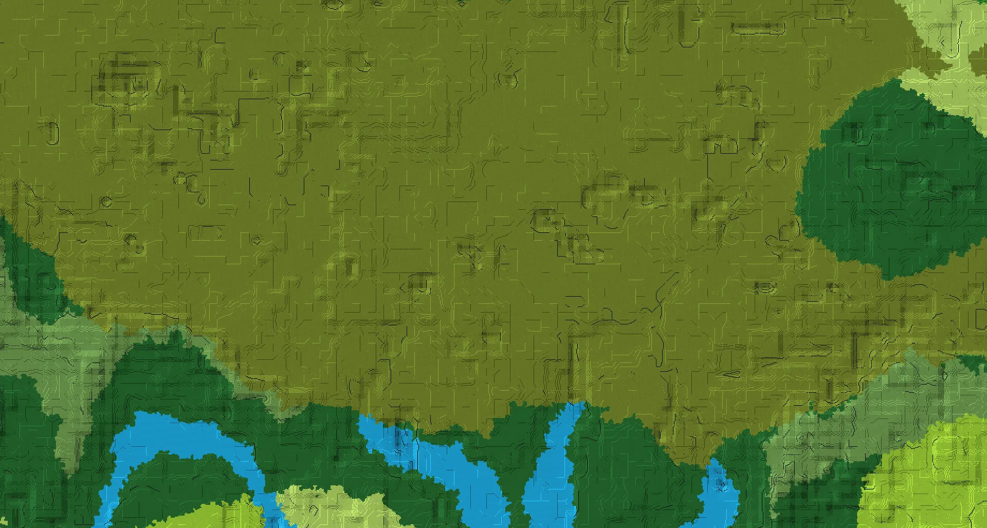 Seed map — Witch Hut Southwest of a Swamp Start with Trial Chambers