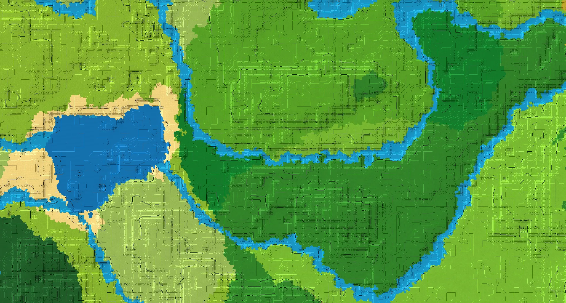 Seed map — Abandoned River Village with a Jungle Portal