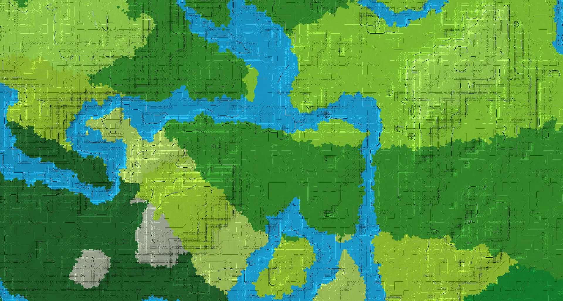 Seed map — Ruined Portal South of a Forest Start with Trial Chambers