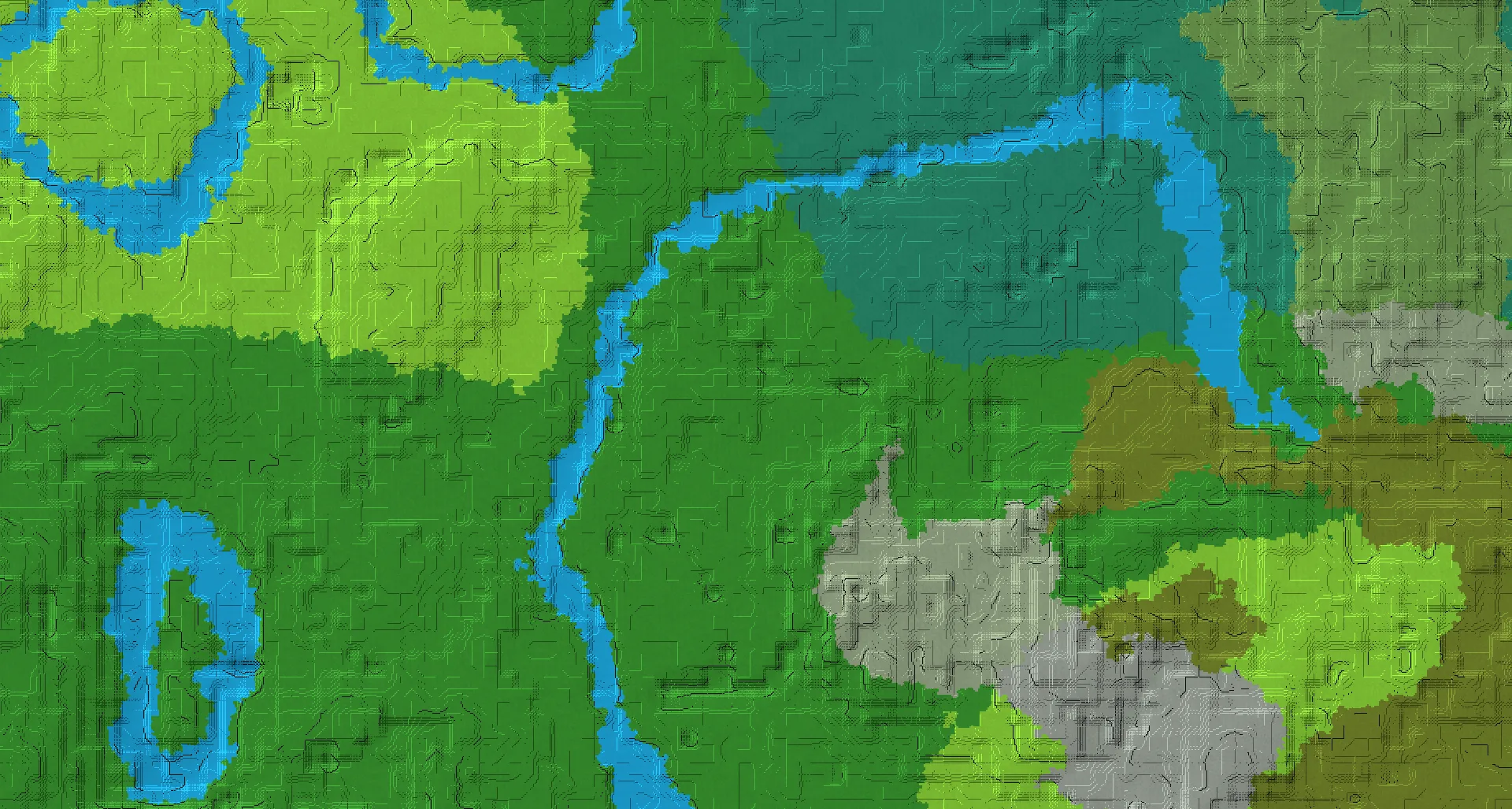 Seed map — Stronghold Southeast of a Plains Start