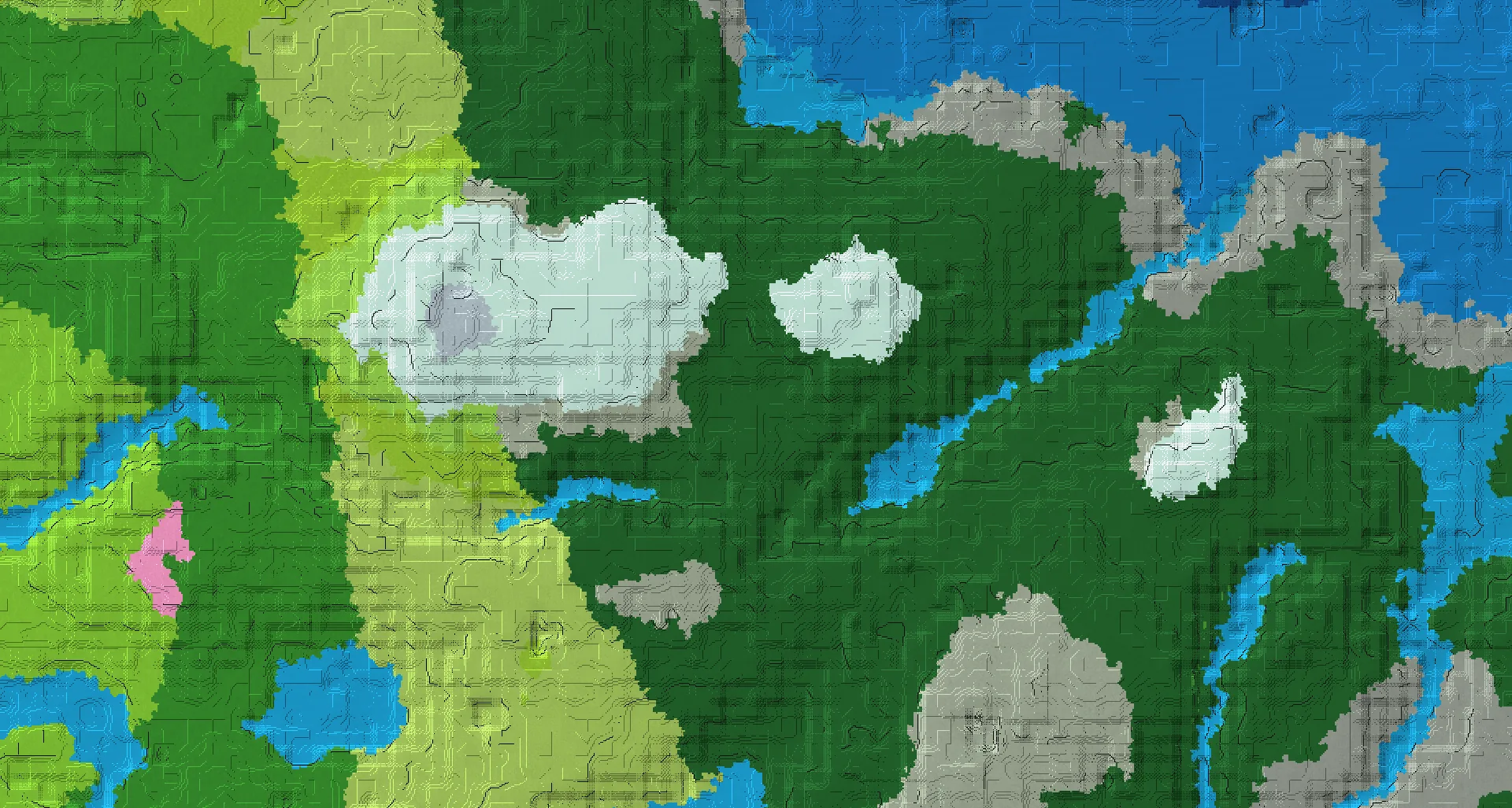 Seed map — Lush Caves Start with Ruined Portal