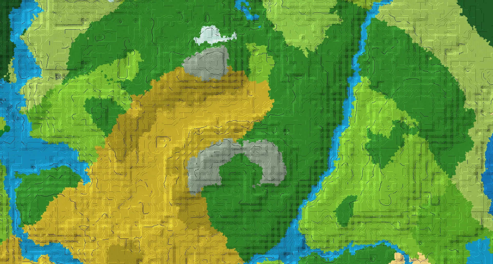 Seed map — Ancient City South of a Dripstone Caves Start with Trial Chambers