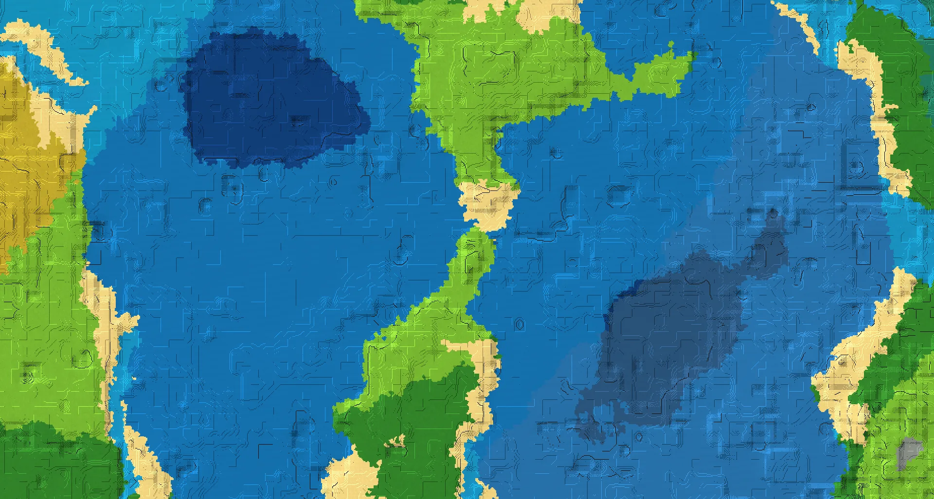 Seed map — Water island village