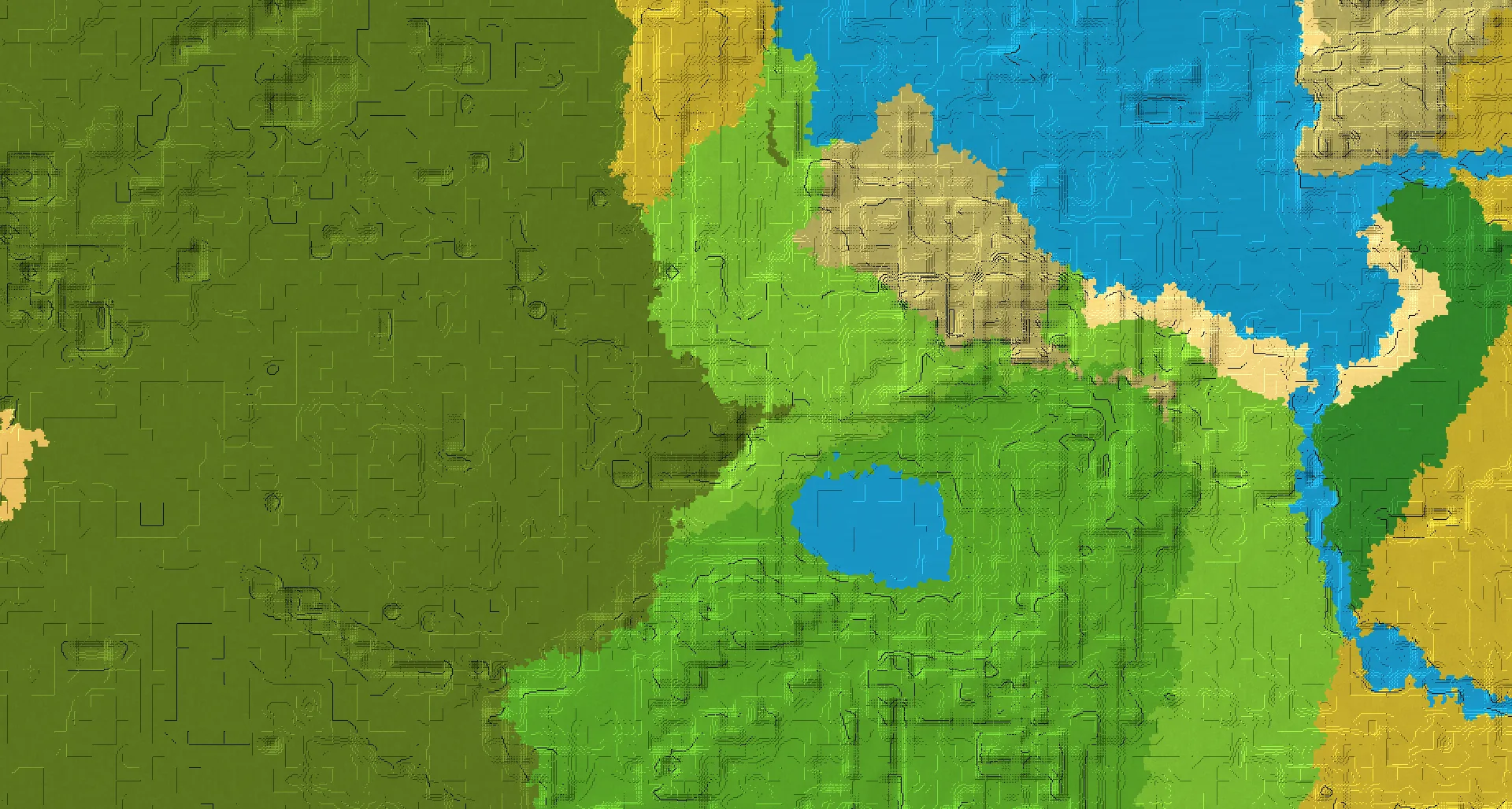Seed map — Mangrove Swamp West of a Plains Start