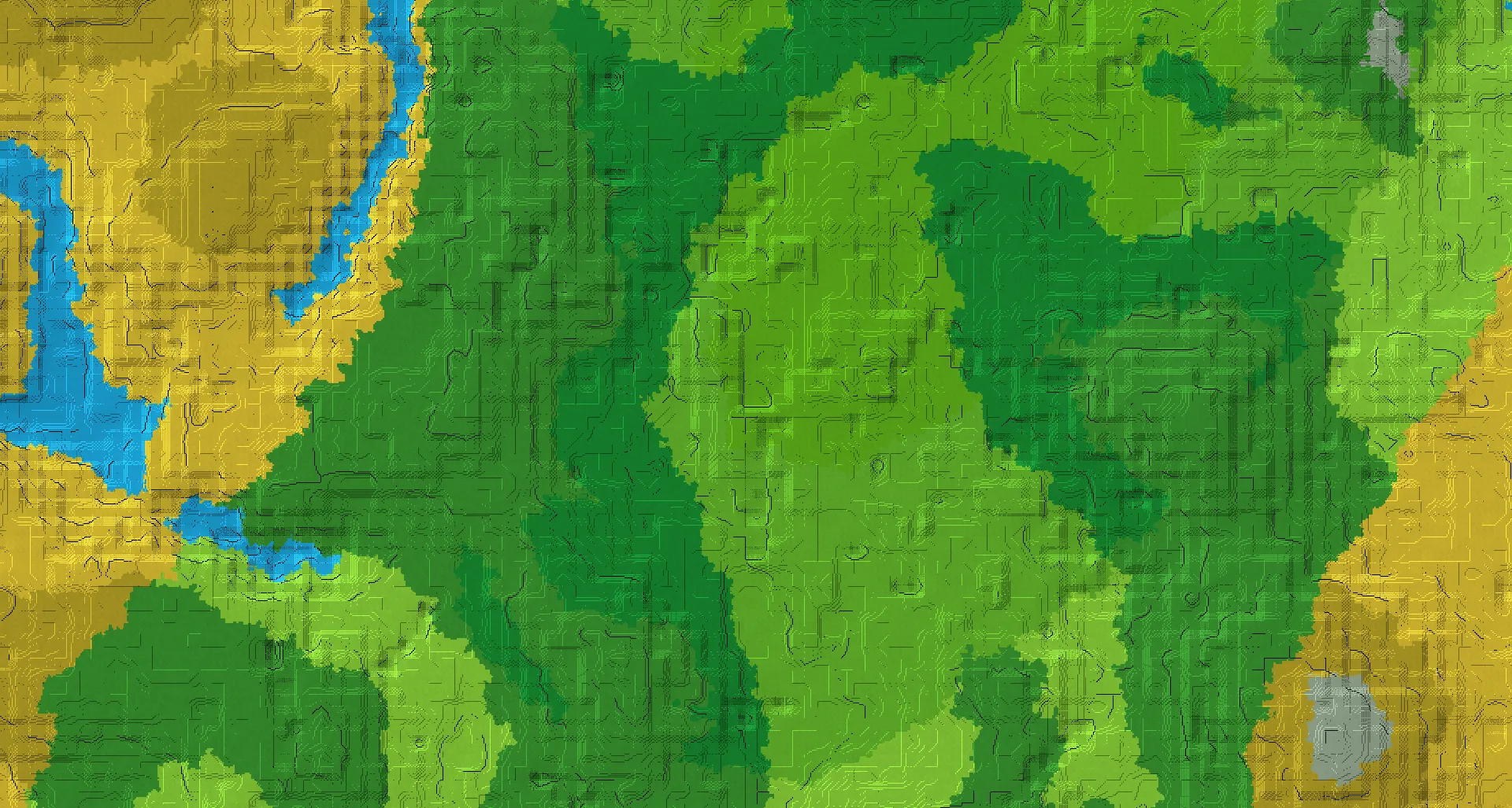 Seed map — Bamboo Jungle Northeast of a Dripstone Caves Start