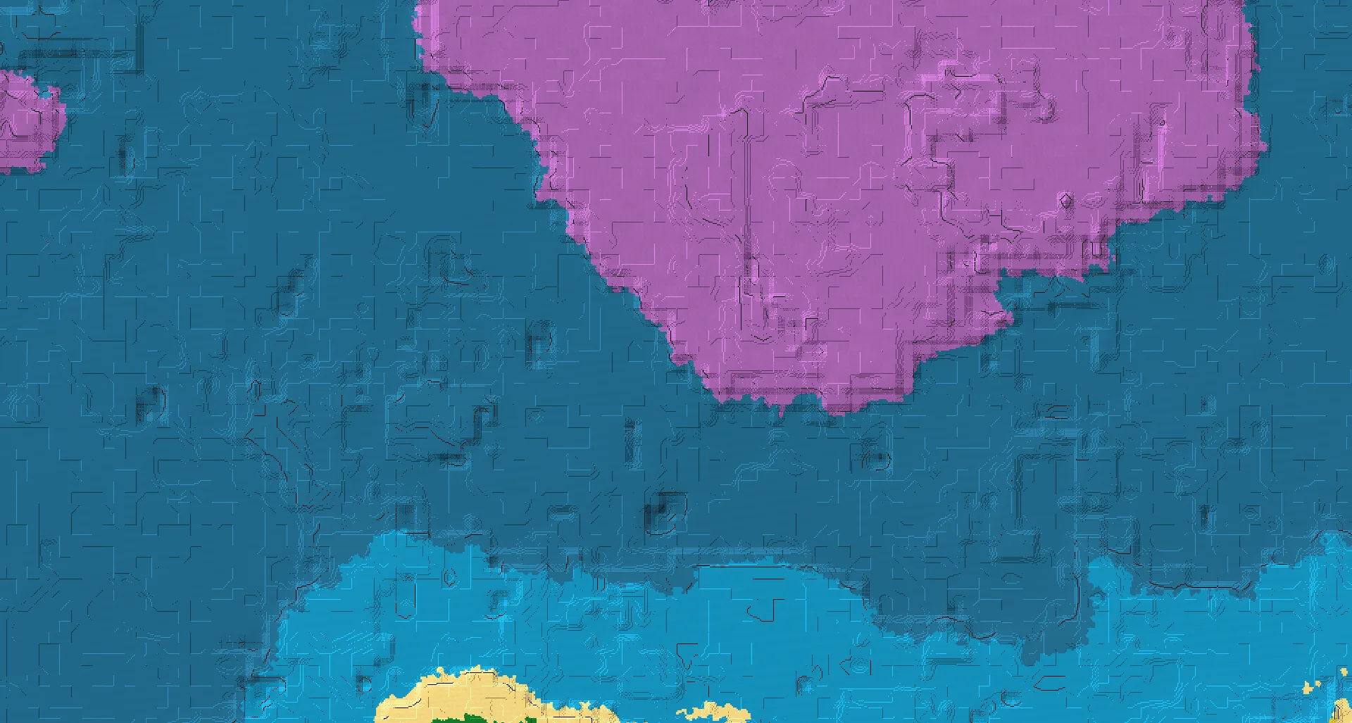 Seed map — Mushroom Fields North of a Jungle Start