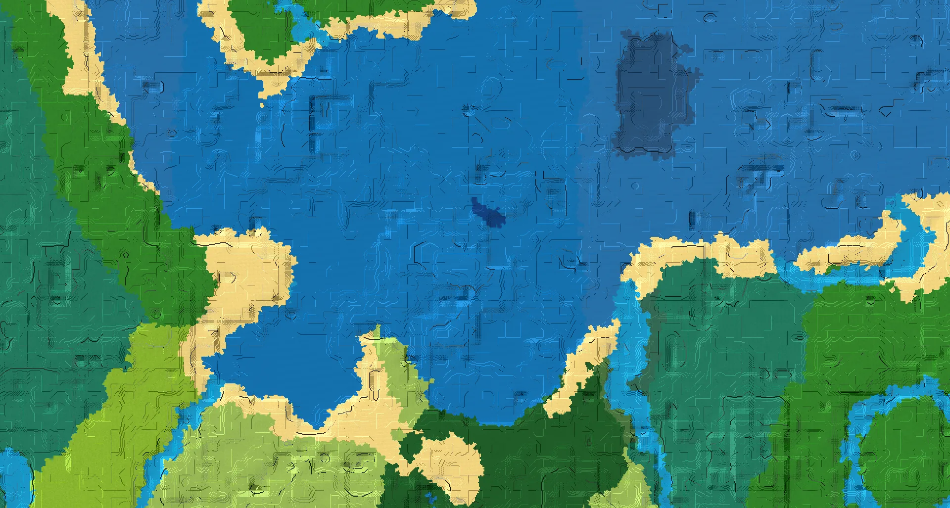 Seed map — Shipwreck Northeast of a Old Growth Birch Forest Start
