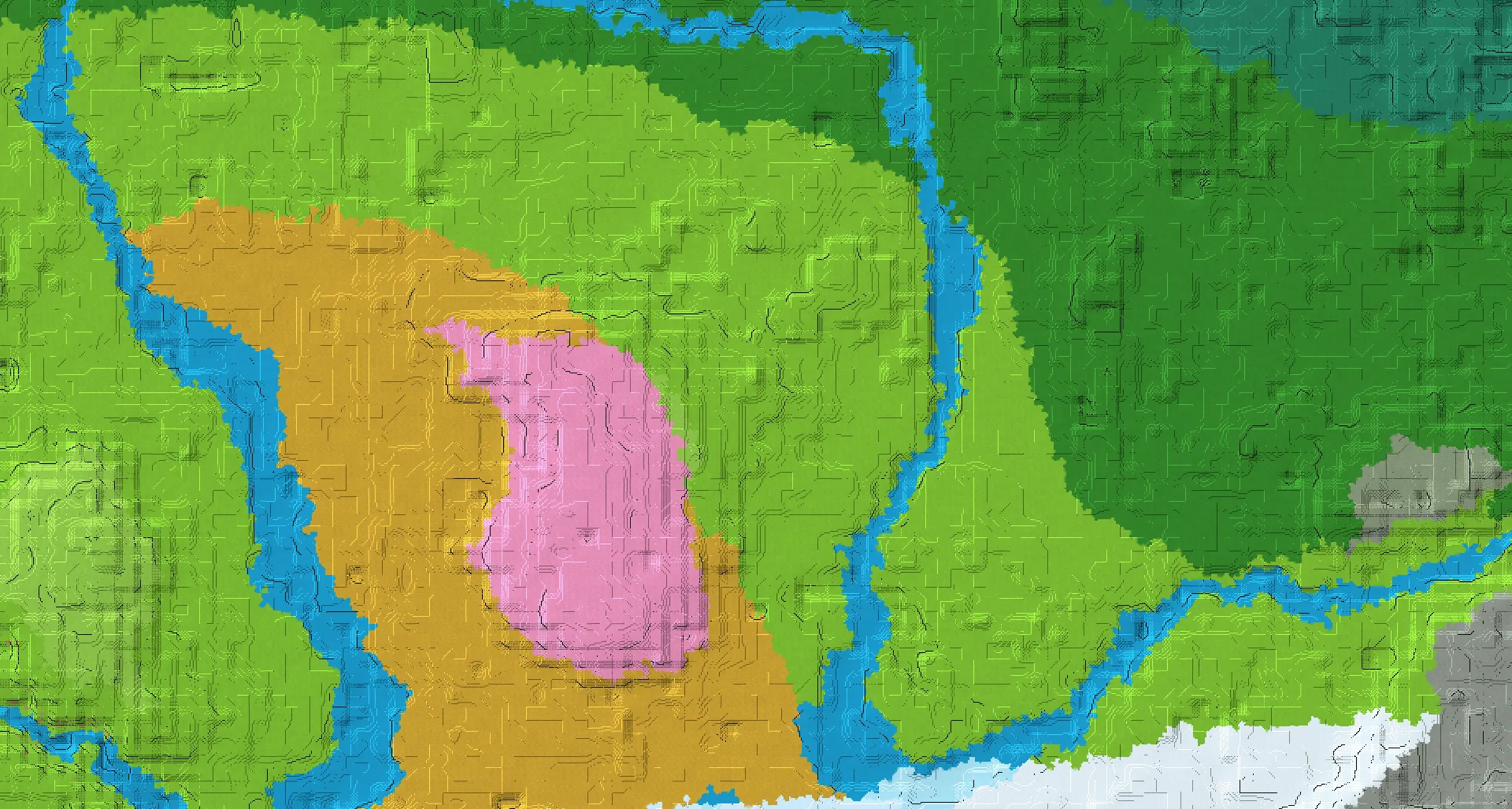 Seed map — The Three Seasons Valley