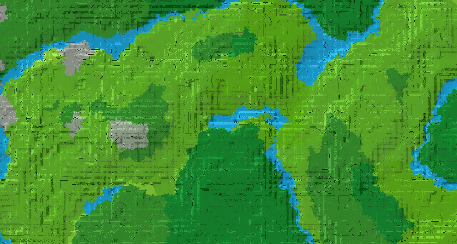 Seed map — Bamboo Jungle North of a Jungle Start