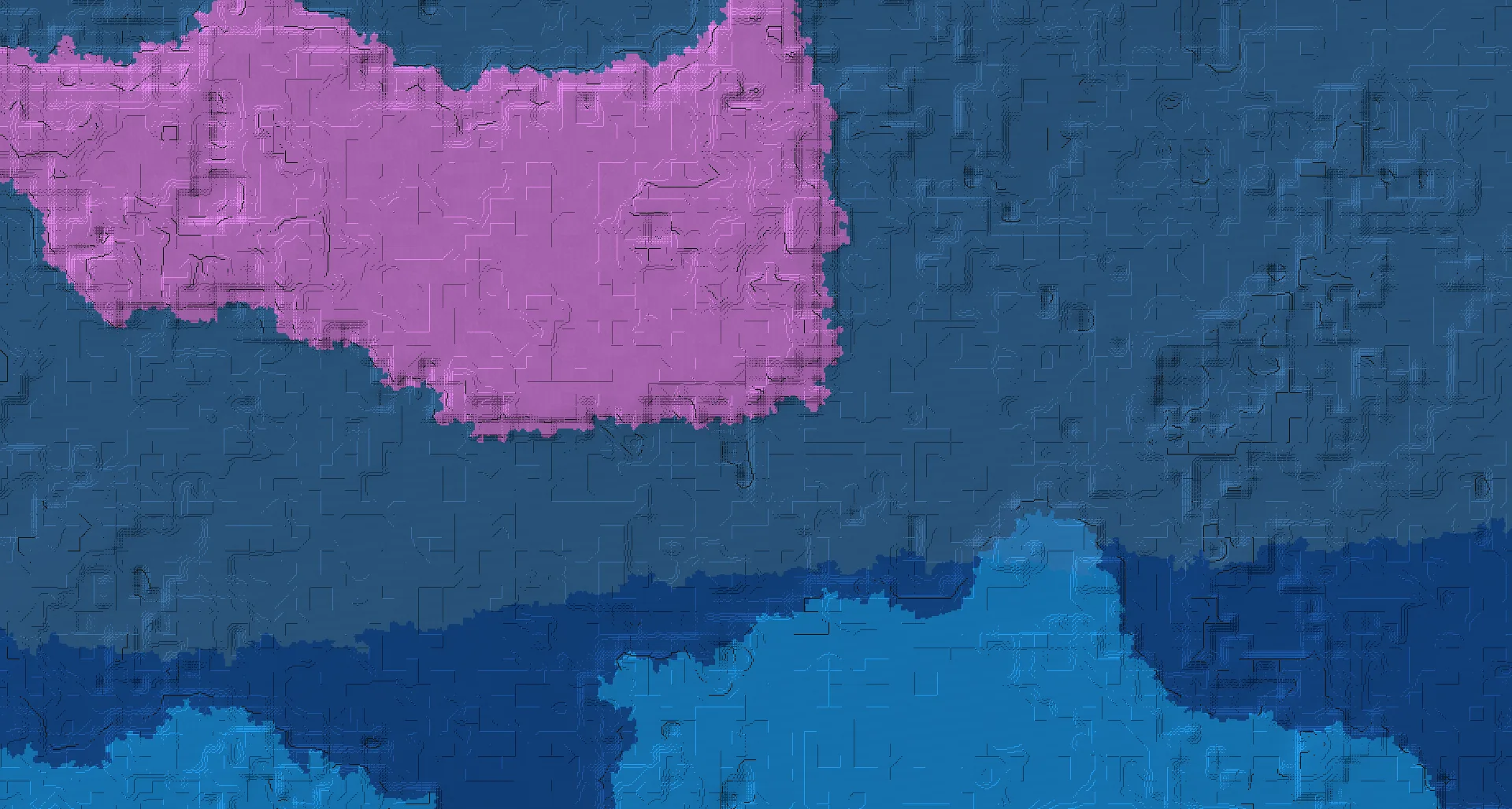 Seed map — Mushroom Fields North of a Plains Start