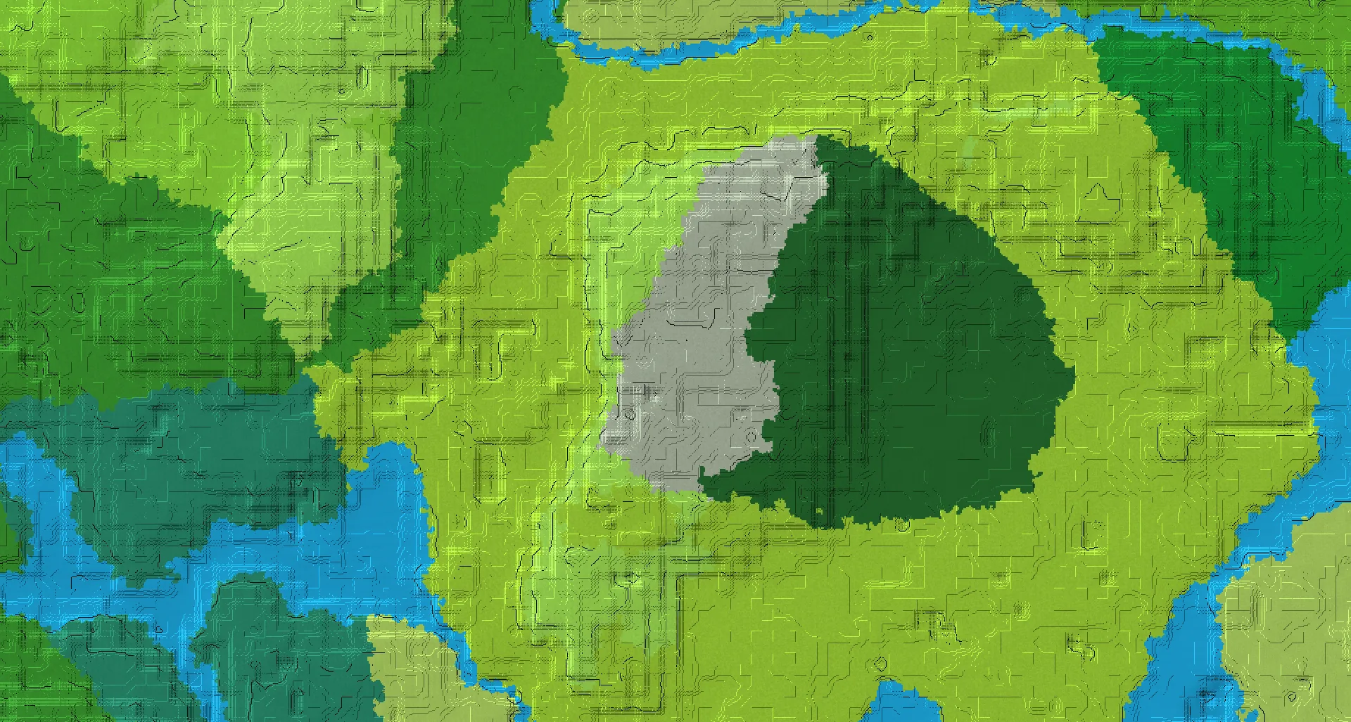 Seed map — Dark forest mansion neighbor