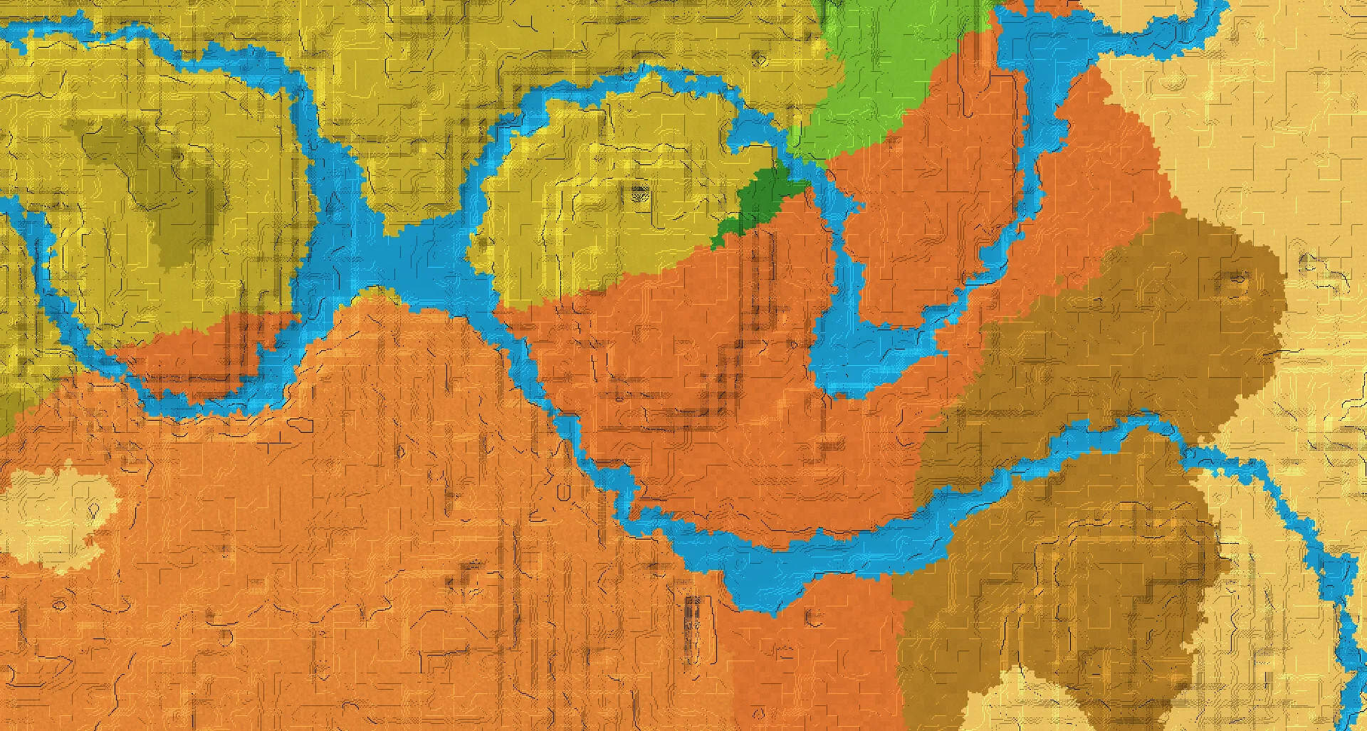 Seed map — Badlands Start with Trial Chambers