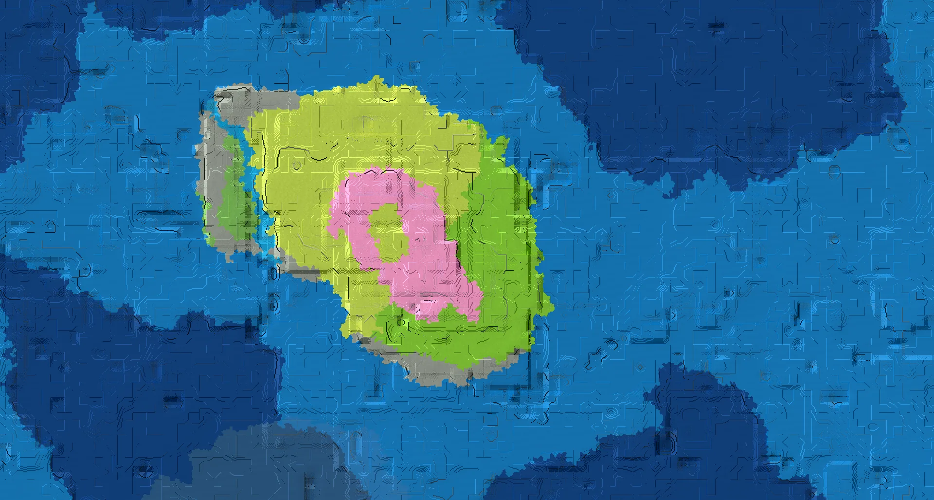 Seed map — Small cherry grove island