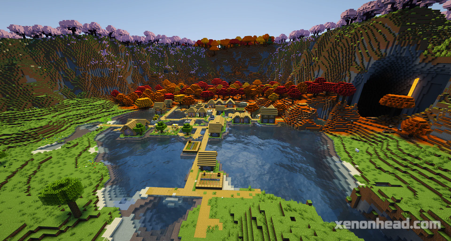 Cherry crater lake village
