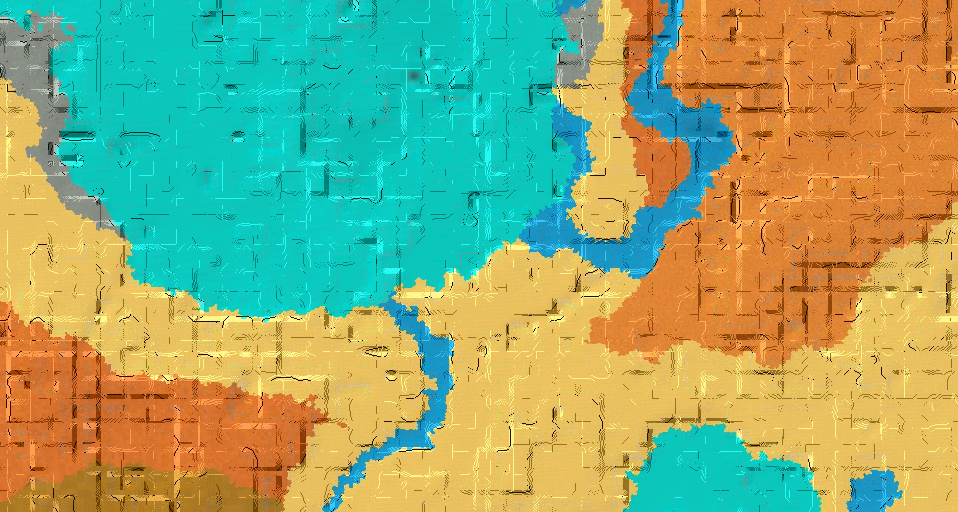 Seed map — Warm Ocean Northwest of a Desert Start with Trial Chambers