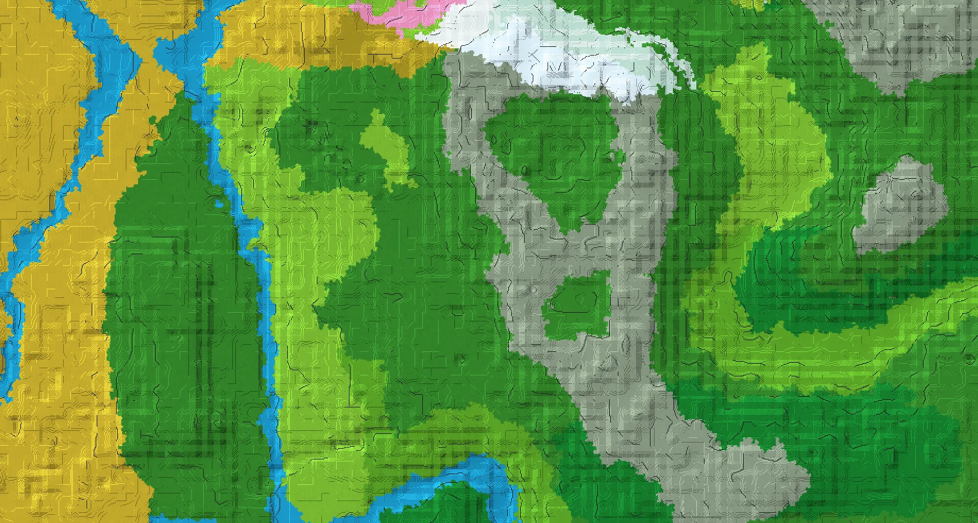 Seed map — Deep Dark Southeast of a Dripstone Caves Start at 12, 12