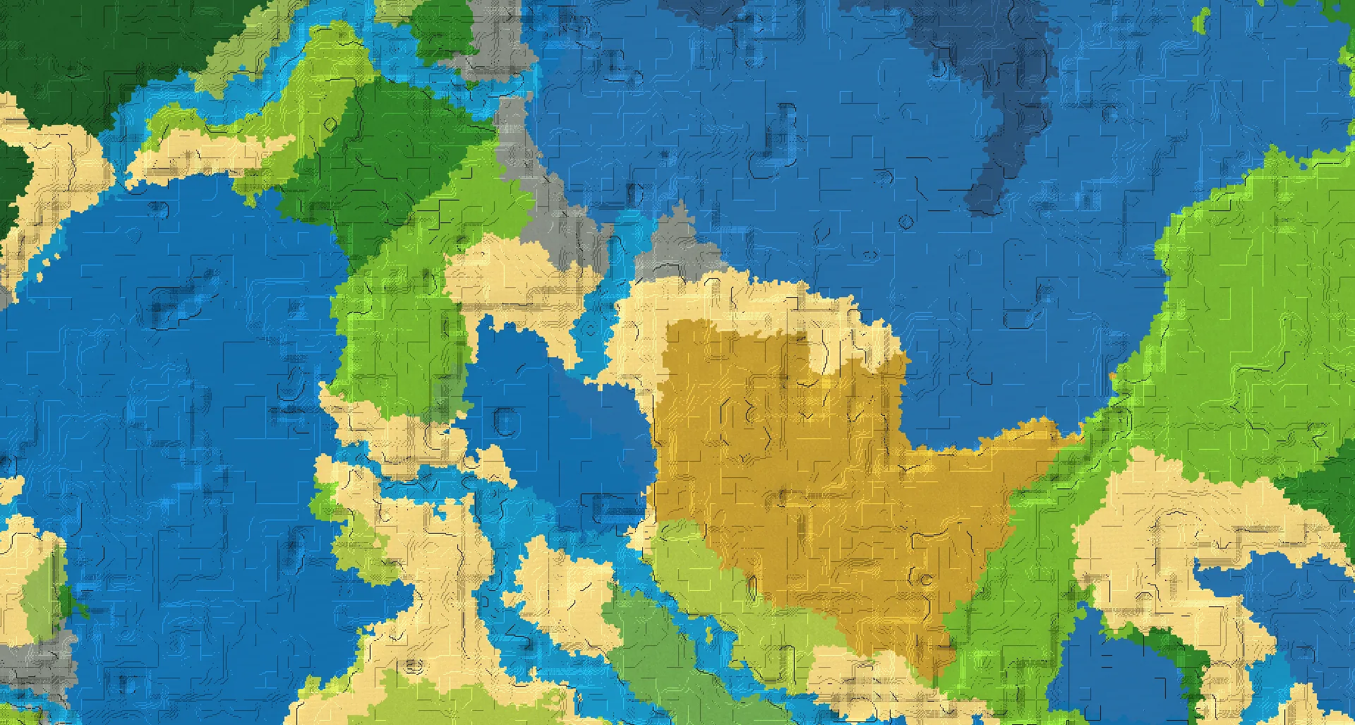Seed map — Shipwreck to Autumn Woods